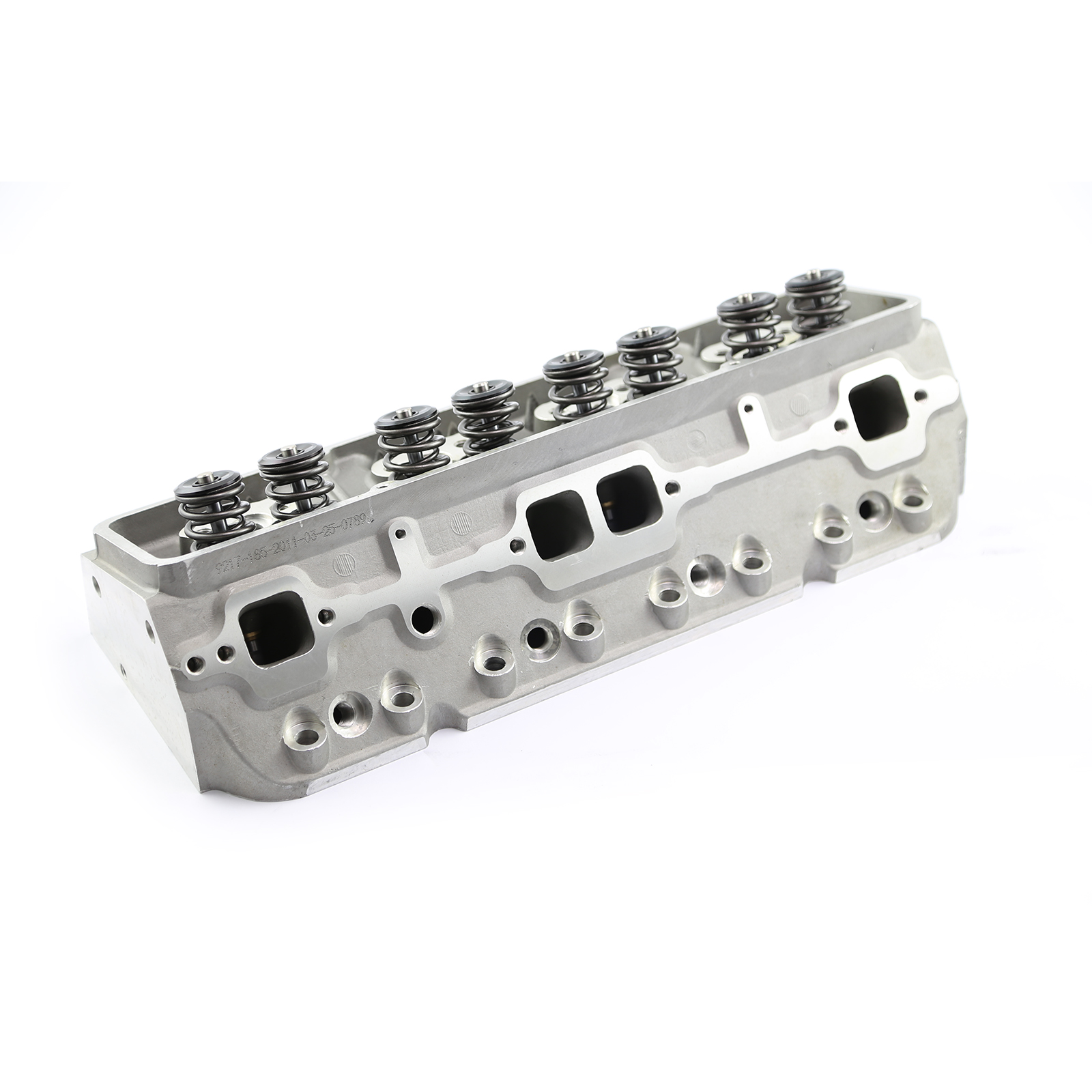 Generic® FF281.1009 SBC Chevy 350 Complete Straight Aluminum Cylinder Heads 190cc 64 Studs G Plates