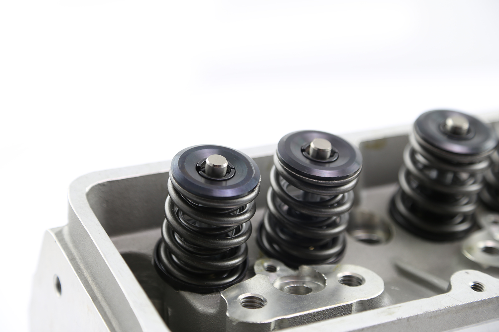 Generic® FF281.1009 SBC Chevy 350 Complete Straight Aluminum Cylinder Heads 190cc 64 Studs G Plates