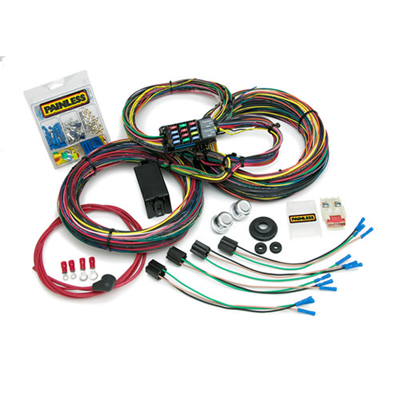PAINLESS WIRING 10123 66-76 Ford Muscle Car Wiring Harness 21 Curcui
