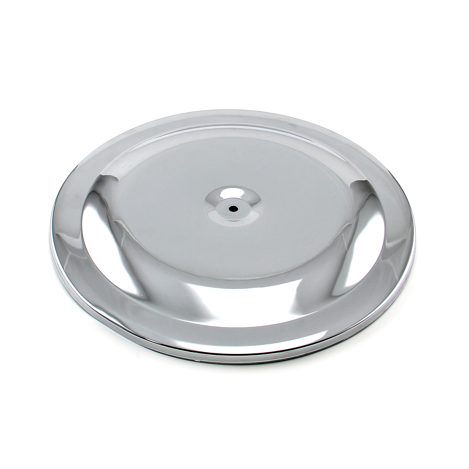 Speedmaster® PCE103.1004 14" Chrome Round Race Style Air Cleaner Top - Chrome