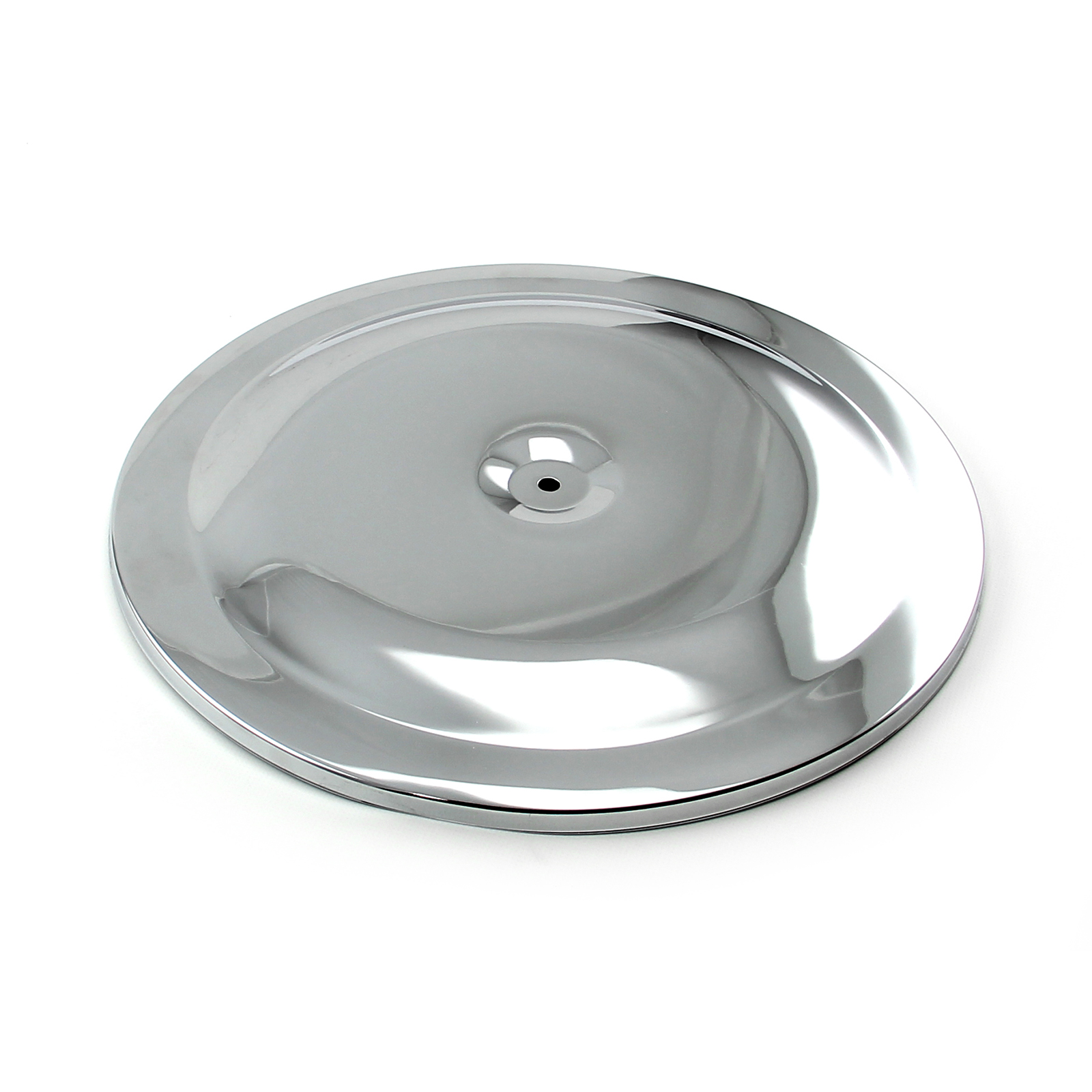 Speedmaster® PCE103.1004 14" Chrome Round Race Style Air Cleaner Top - Chrome