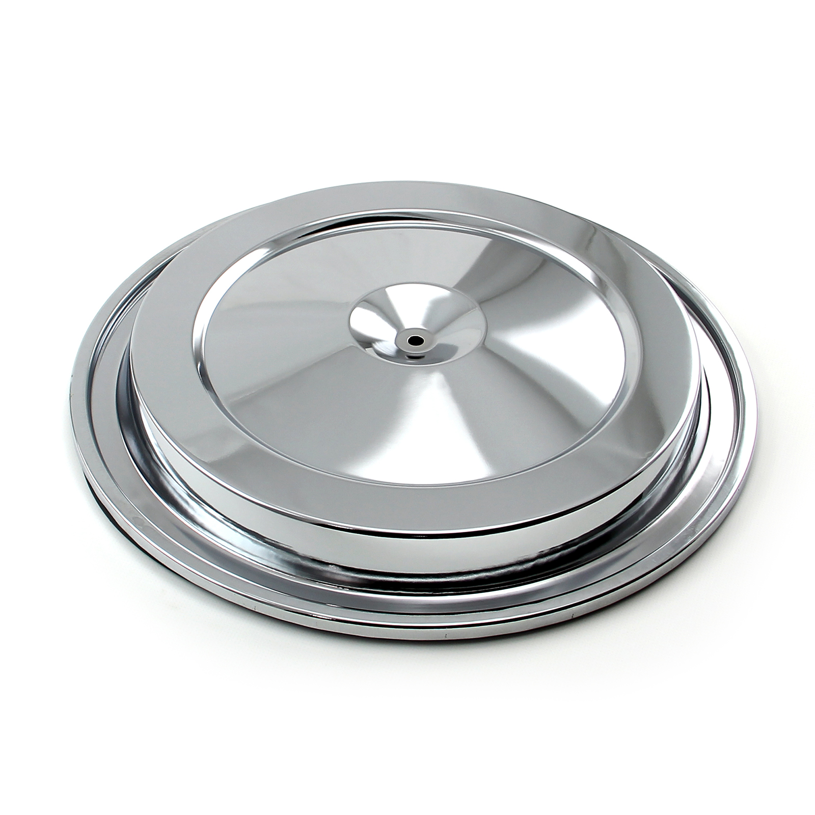 Speedmaster® PCE103.1005 15" (15.375") Round Air Cleaner Top - Chrome