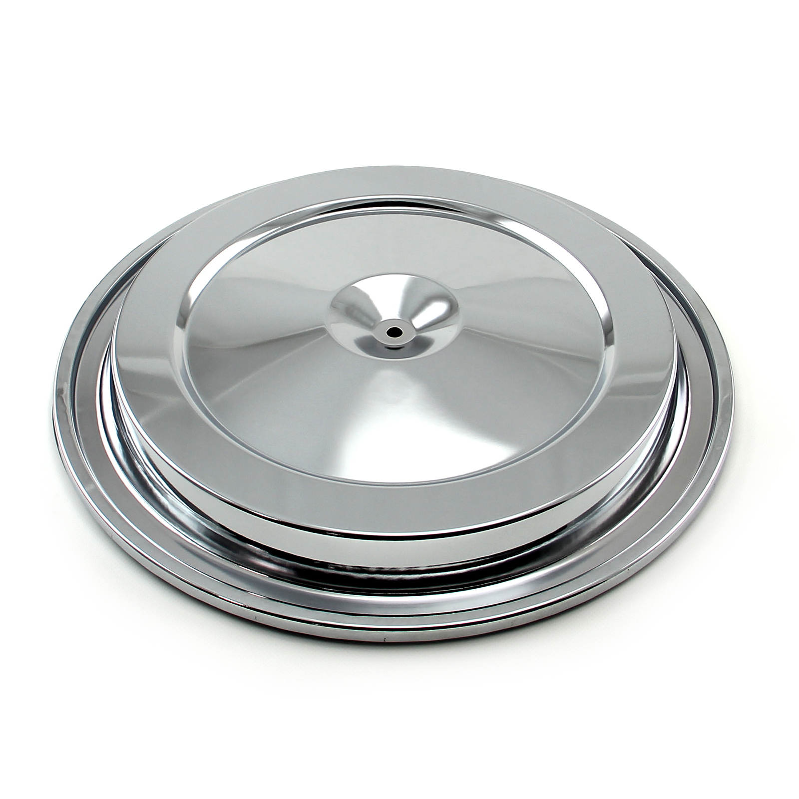 Speedmaster® PCE103.1005 15" (15.375") Round Air Cleaner Top - Chrome