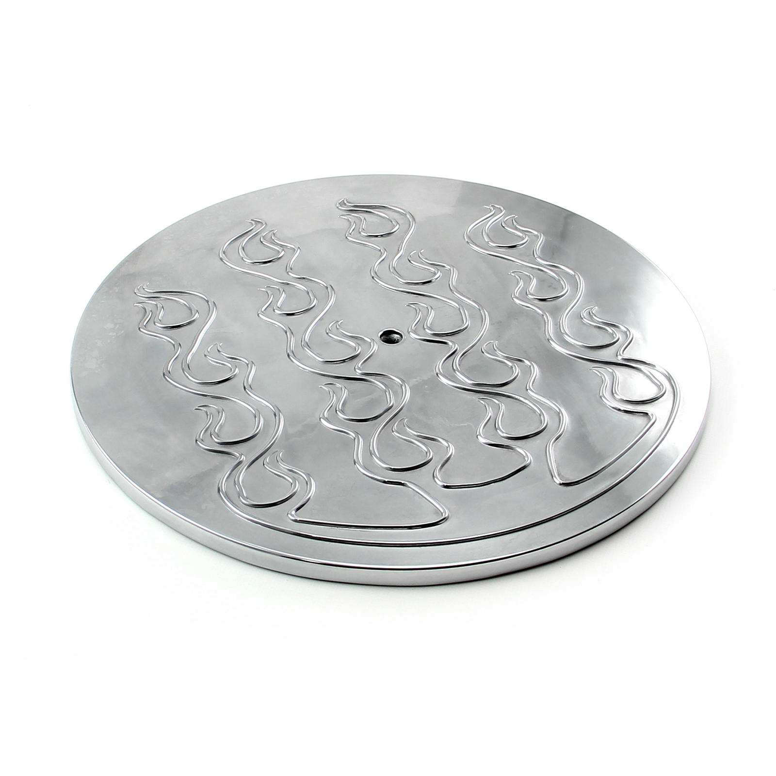 Speedmaster® PCE103.1010 14" Aluminum Round Flamed Air Cleaner Top - Polished