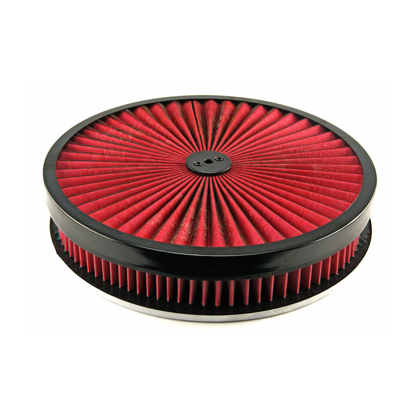 Speedmaster® PCE104.1026.01 14" x 2" Washable Element Extreme Top w/Black Ring Dropped Base Air Cleaner Kit