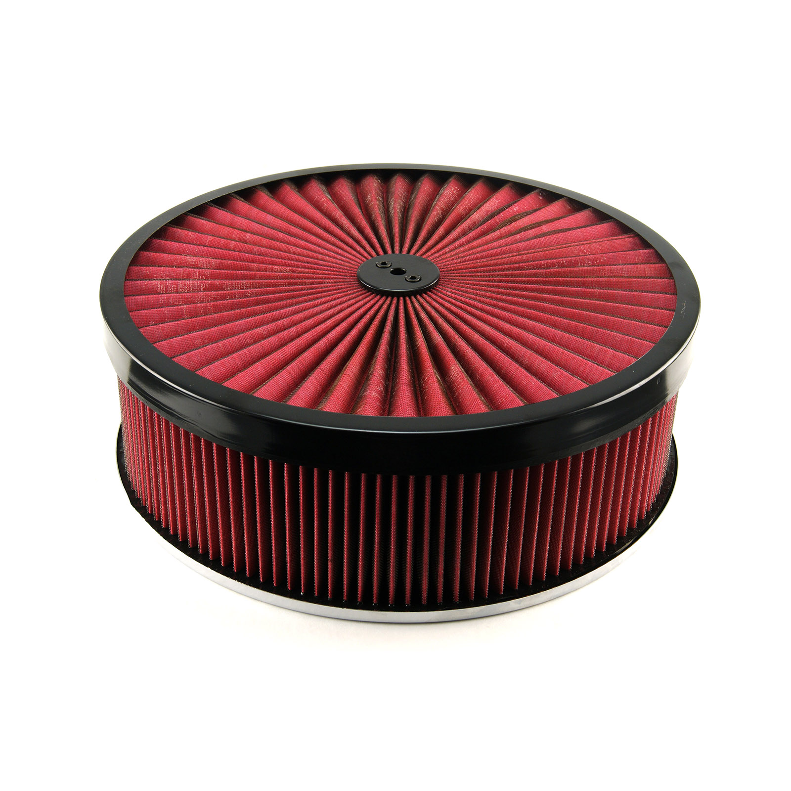 Speedmaster® PCE104.1026.03 14" x 4" Washable Element Extreme Top w/Black Ring Dropped Base Air Cleaner Kit
