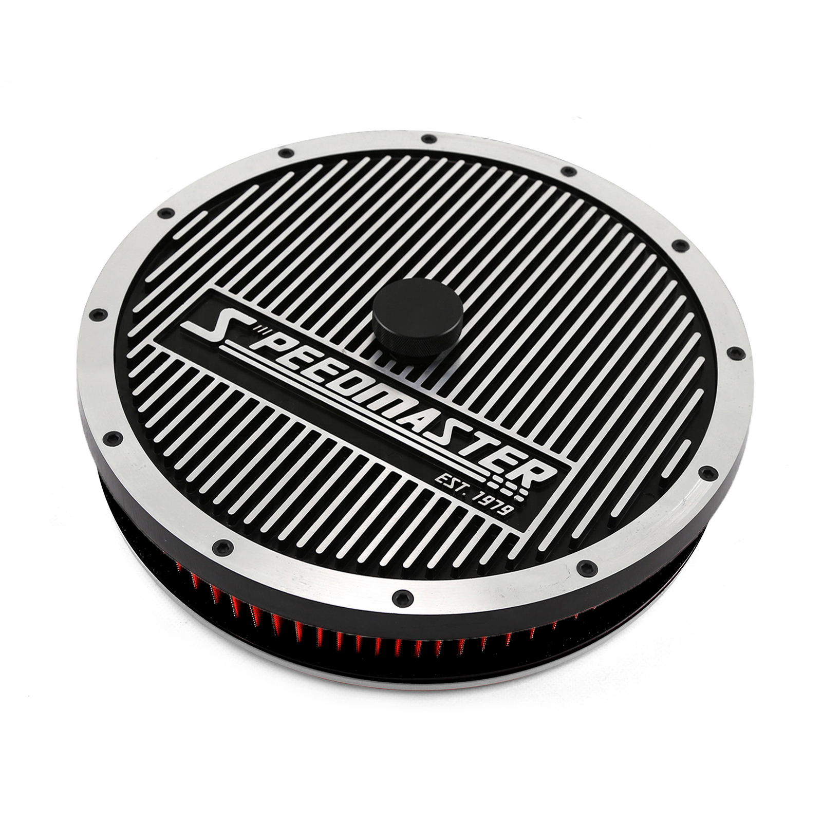 14" x 2" Washable Element Elite Top Flat Base Air Cleaner Kit