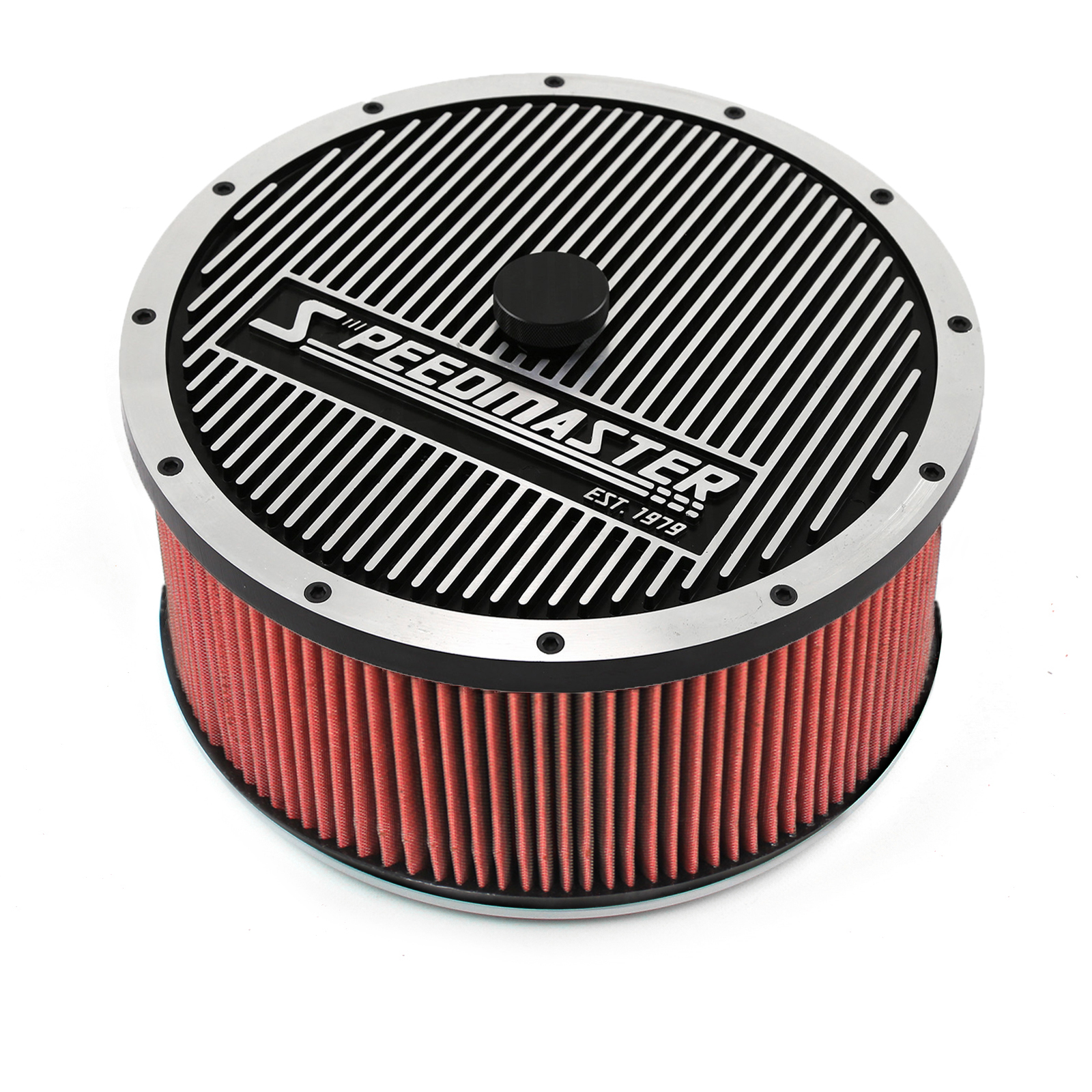 Speedmaster® PCE104.1038.04 14" x 6" Washable Element Elite Top Flat Base Air Cleaner Kit