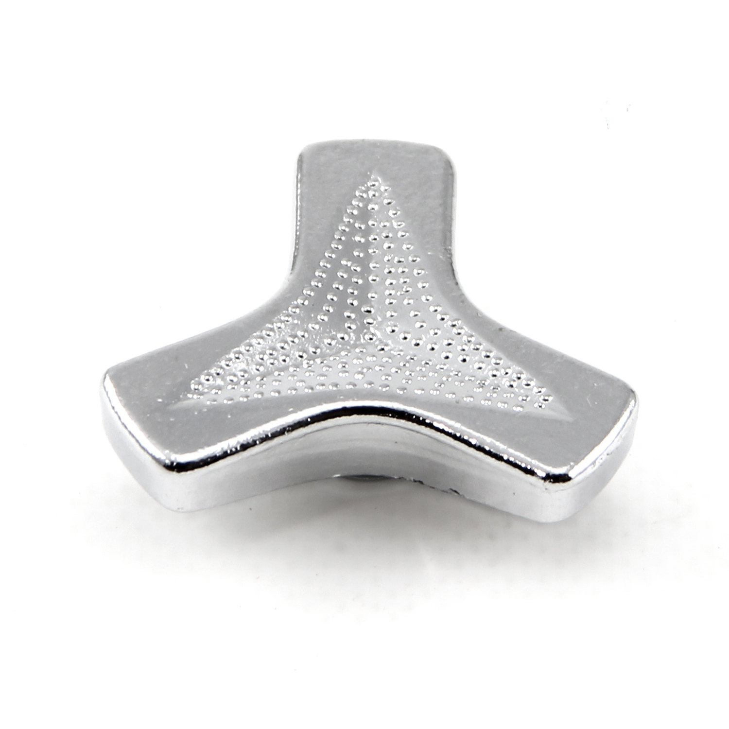 Speedmaster® PCE105.1004 Air Cleaner Nut 1/4-20 Chrome Tri-Bar Style