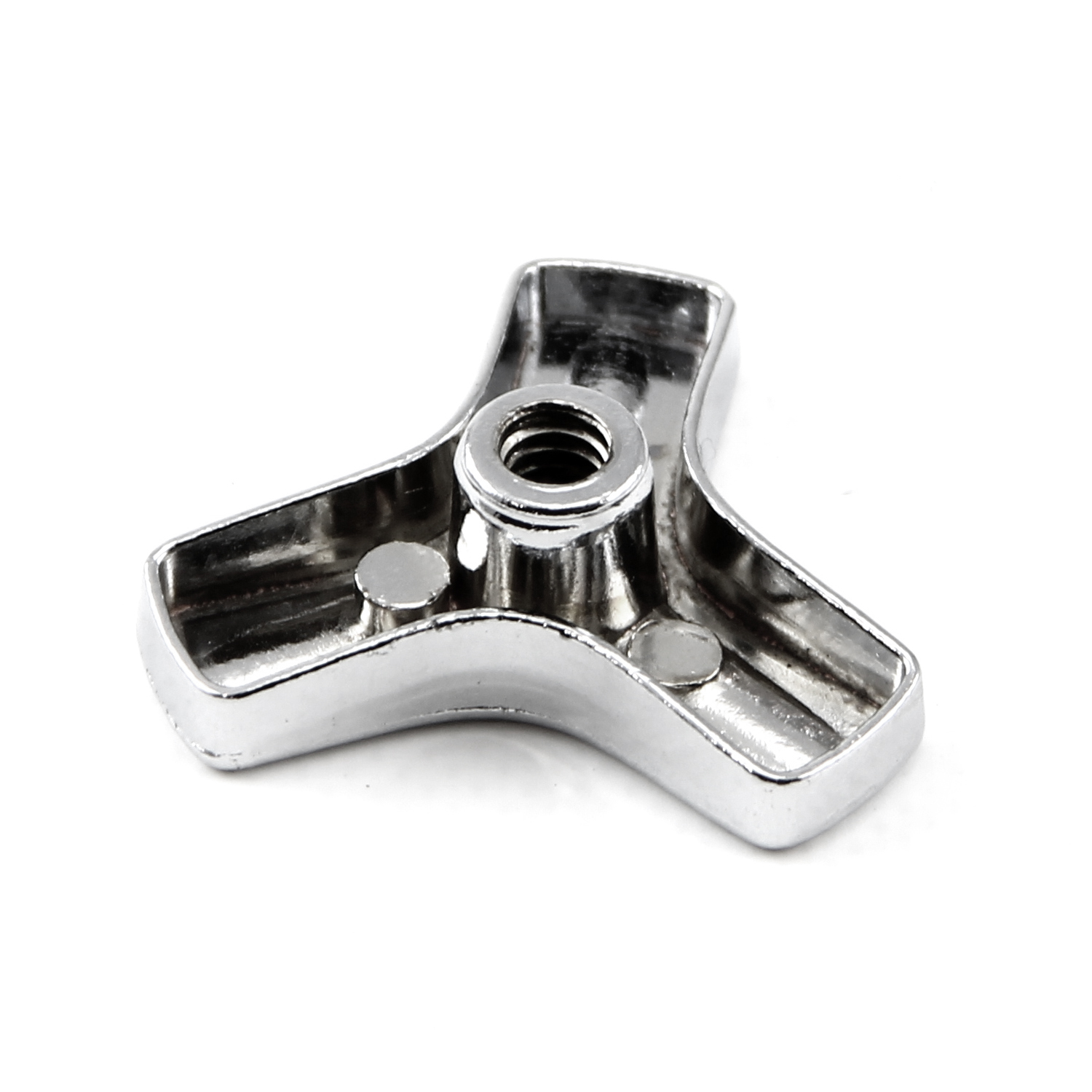 Speedmaster® PCE105.1004 Air Cleaner Nut 1/4-20 Chrome Tri-Bar Style