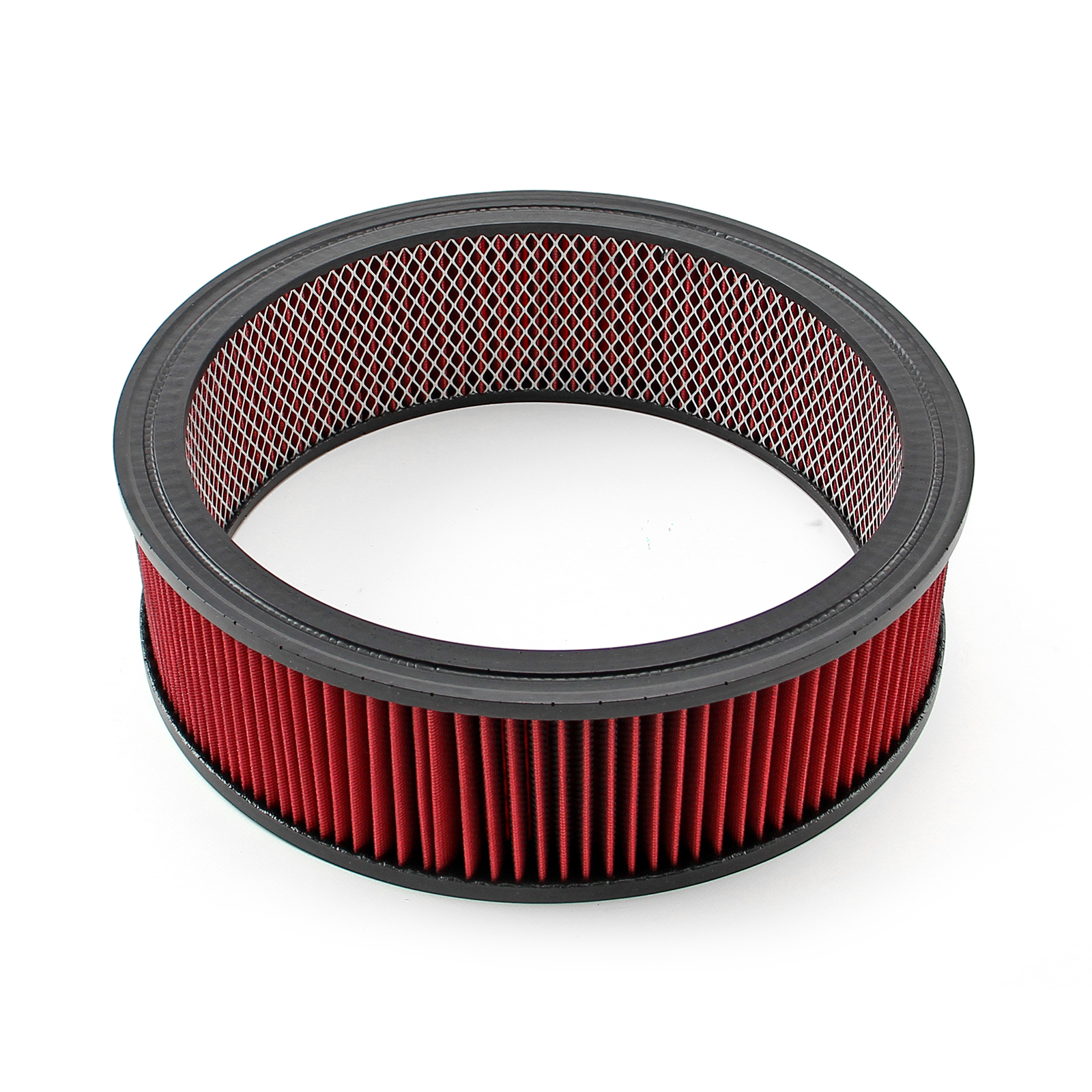 Speedmaster® PCE107.1014 14" x 4" Red Washable Air Filter Element Only