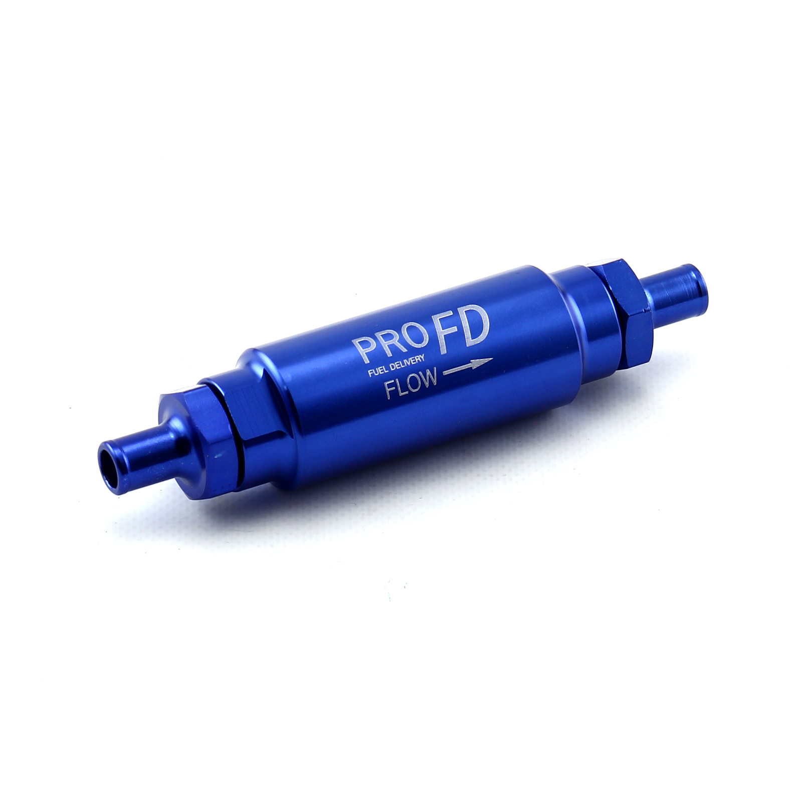 Speedmaster® PCE132.1009.02 Inline Billet Aluminum Fuel Filter 9/16-18 - 9/16-18 Male Blue