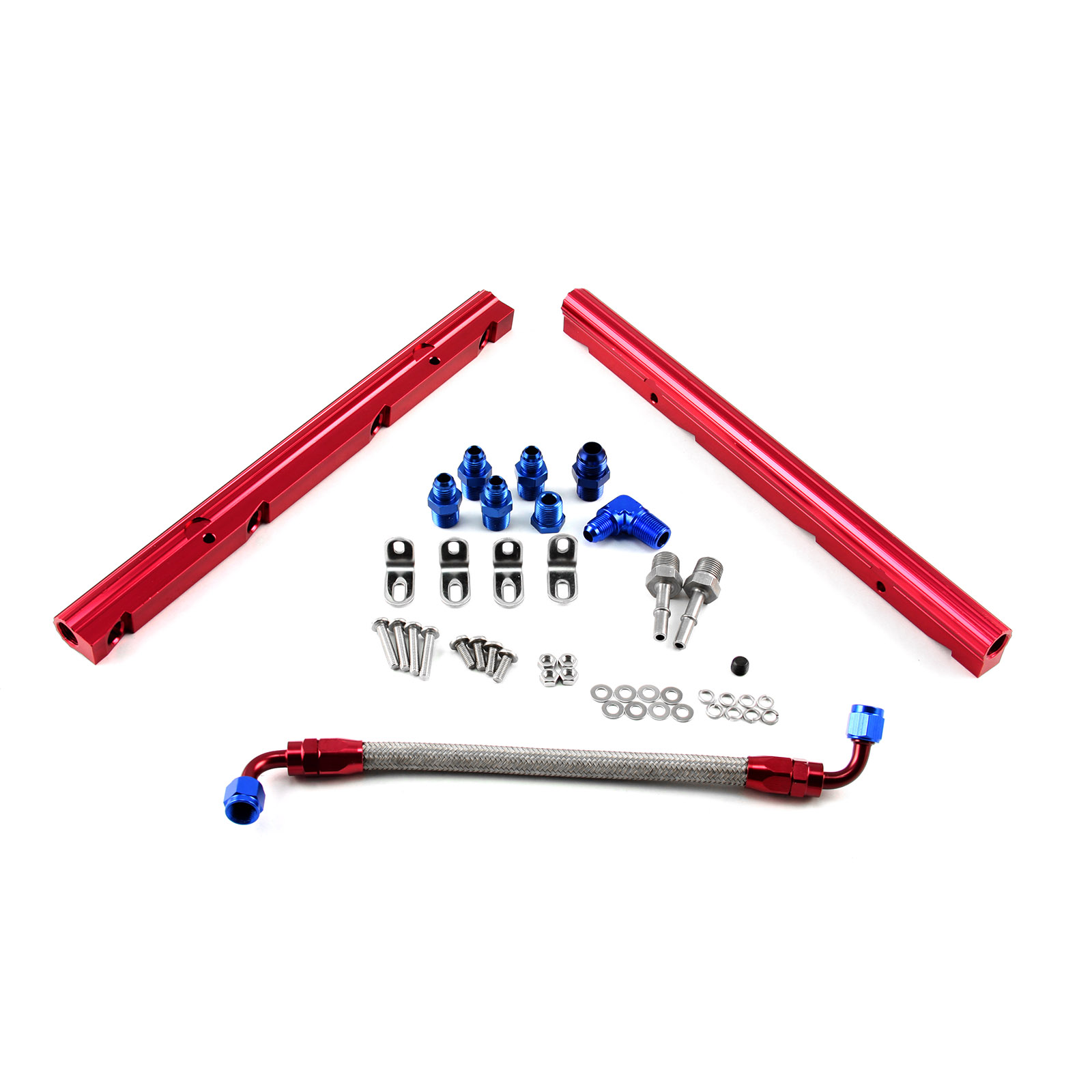 Speedmaster® PCE137.1001 Chevy LS1 LS2 LS6 Billet Aluminum Fuel Injector Rail Kit