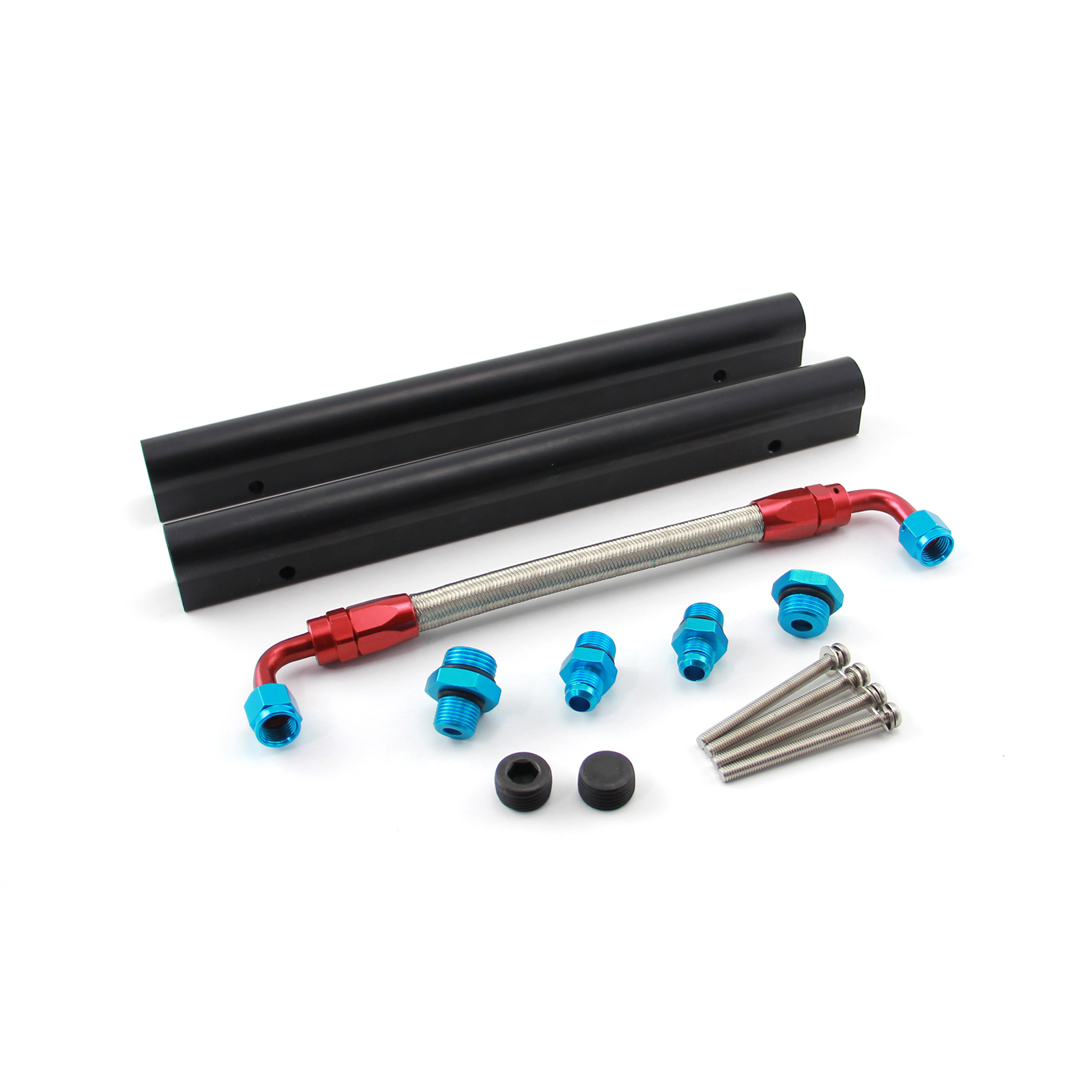Chevy SBC 350 Billet Aluminum Fuel Injector Rail Kit