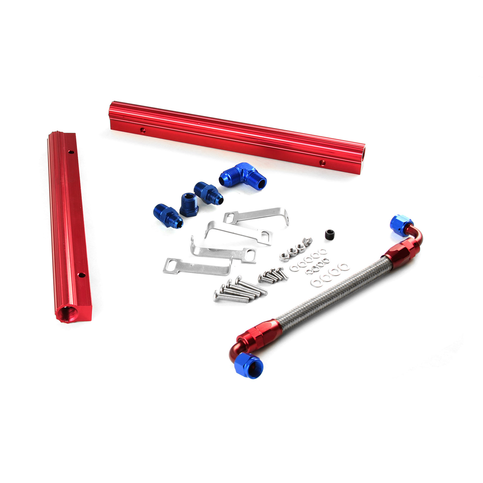 Speedmaster® PCE137.1004 Chevy BBC 454 Billet Aluminum Fuel Injector Rail Kit
