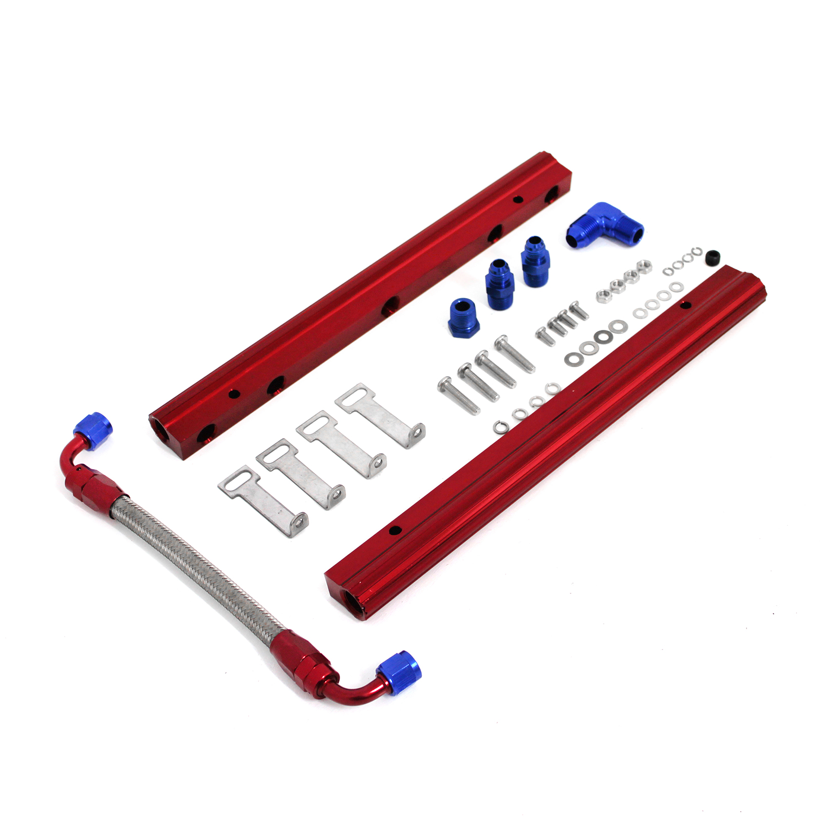 Speedmaster® PCE137.1004 Chevy BBC 454 Billet Aluminum Fuel Injector Rail Kit