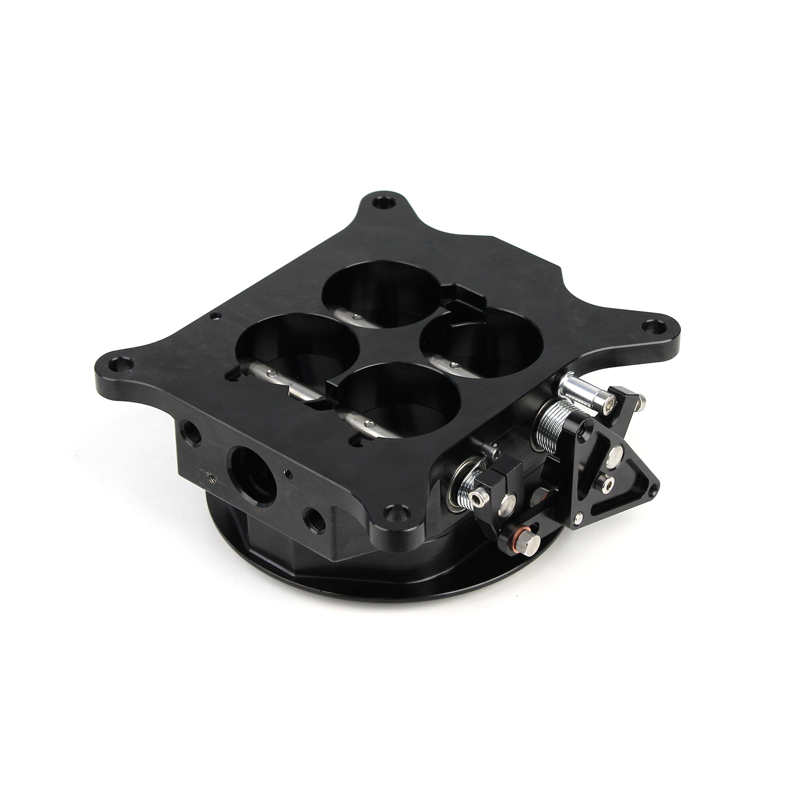 Speedmaster® PCE138.1002.03 1200 Cfm 4 Barrel 4150 Billet Throttle Body - Black