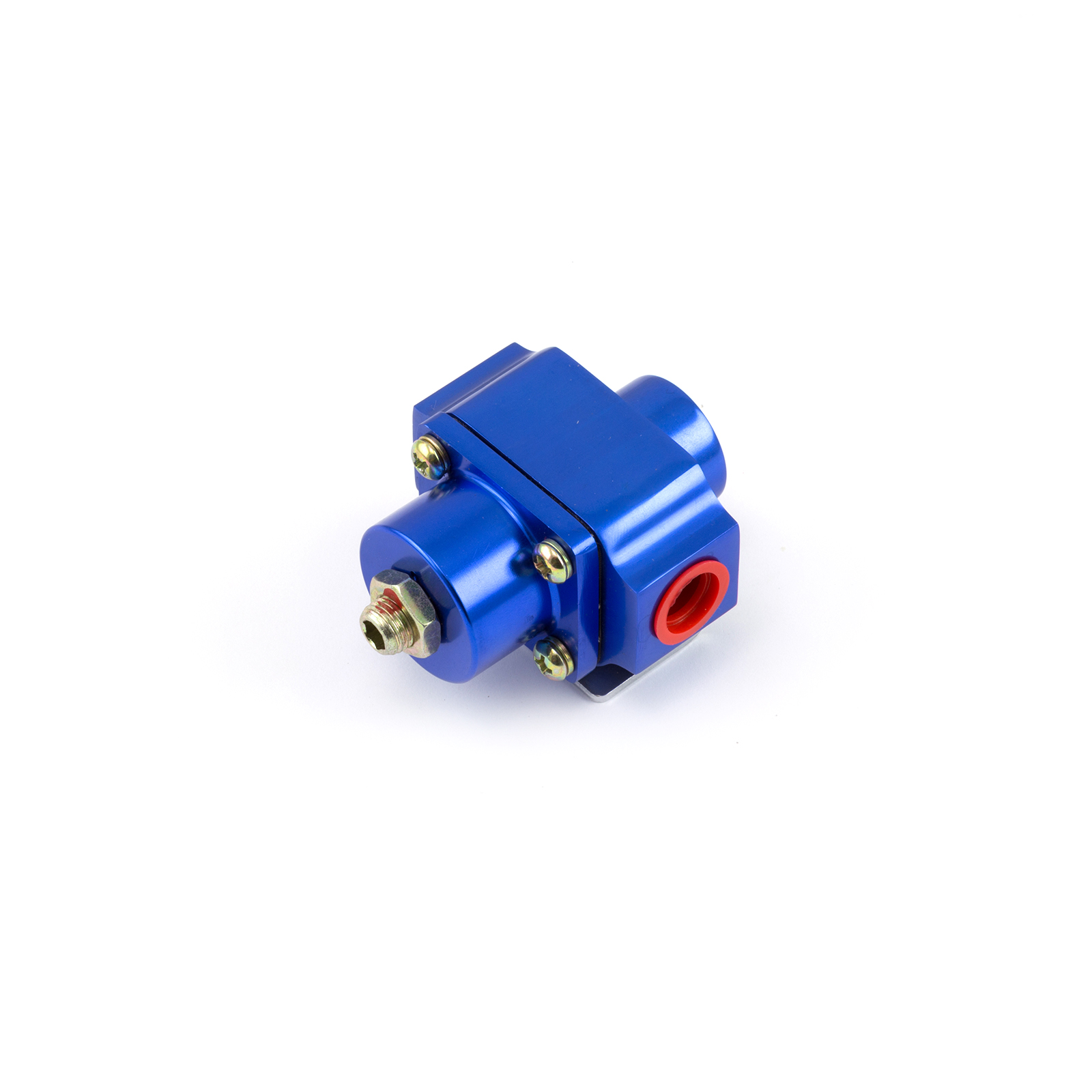 Speedmaster® PCE145.1030 140 Gph Universal Electric Fuel Pump w/ Blue Regulator & Gauge Combo Kit