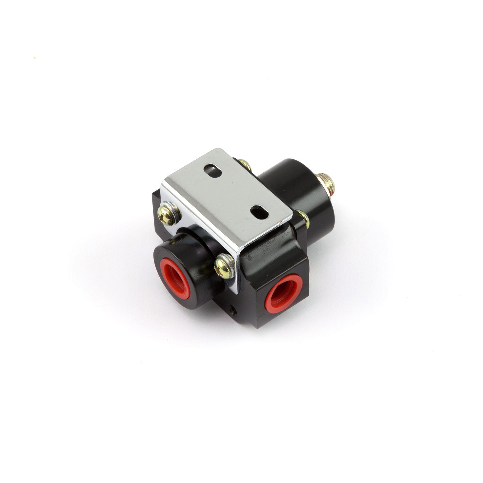 Speedmaster® PCE139.1004.03 3-12 psi Adjustable Universal Deadhead Fuel Pressure Billet Regulator Black