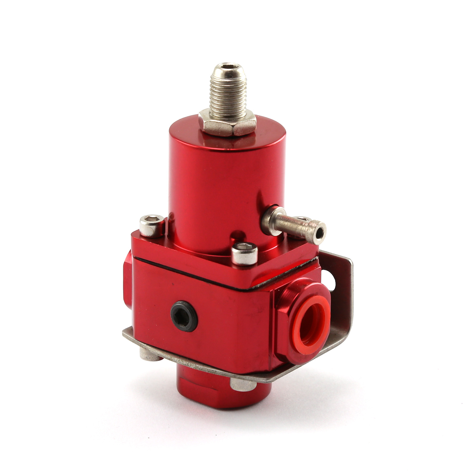 Universal - 10 AN EFI Fuel Pressure Regulator Red