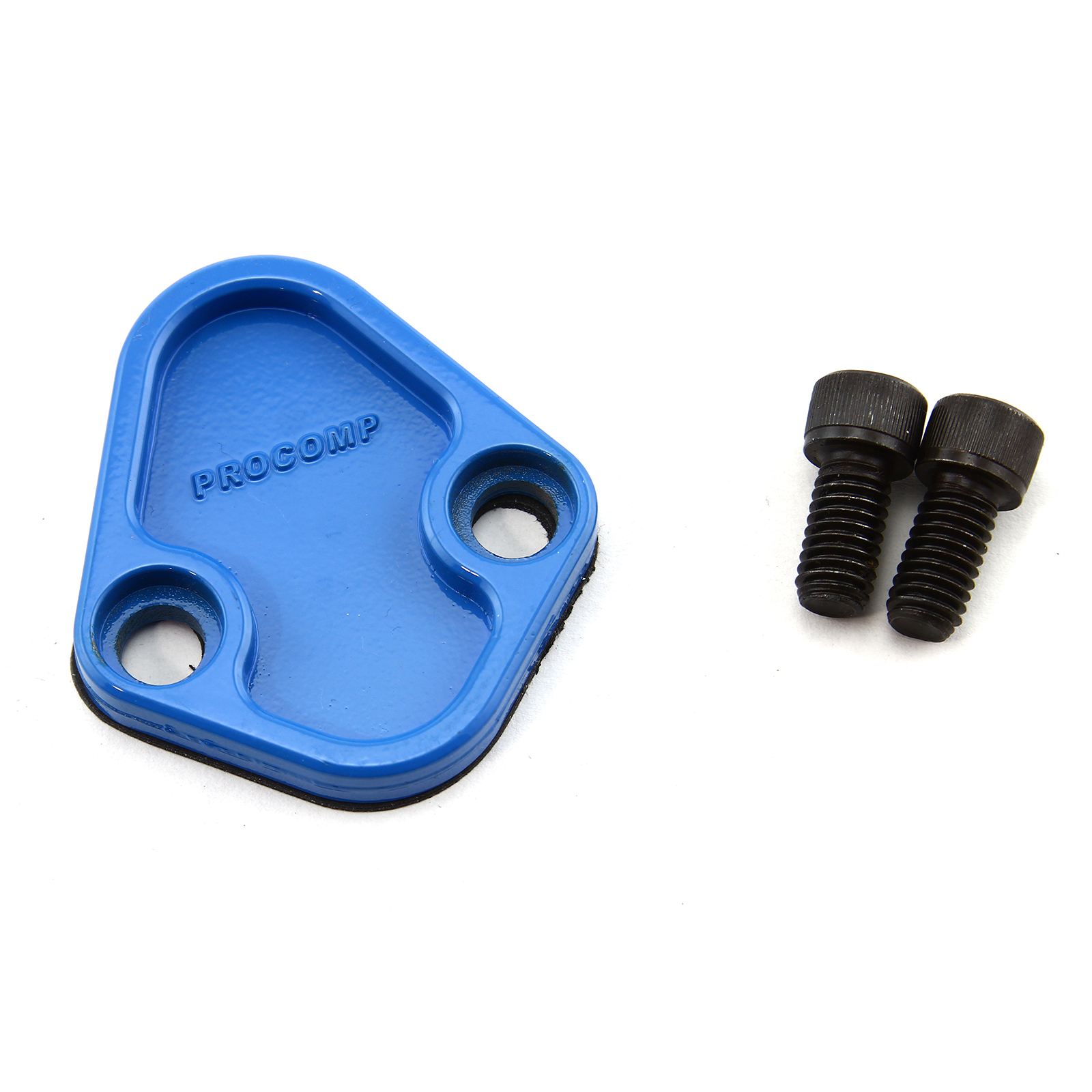 Speedmaster® PCE140.1004.03 Universal Chevy BBC Ford SB BB Chrysler Fuel Pump Block-Off Plate Blue