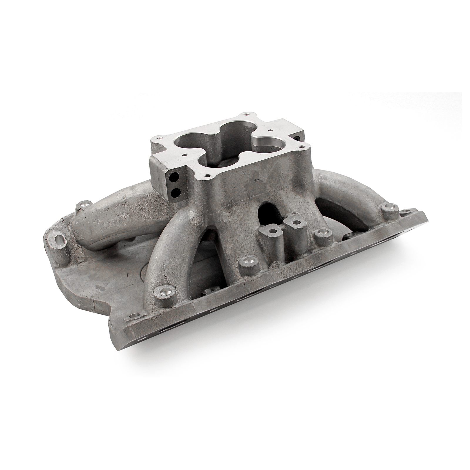 Speedmaster® PCE147.1054 Ford 351W Windsor 3V (4V w/Tongues) HiRise Split Intake Manifold [Satin]