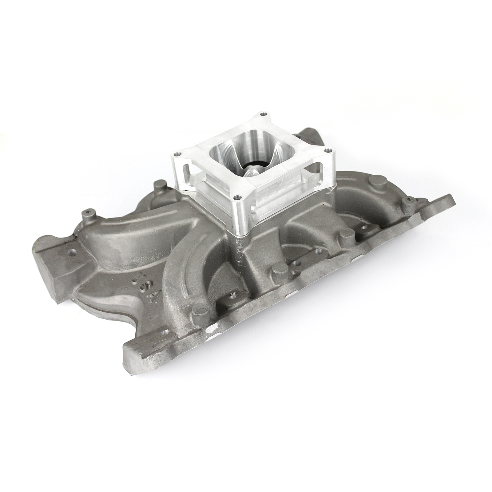 Speedmaster® PCE147.1109 Ford 302 351C Cleveland (4V With Tongues) Torque Intake Manifold w/2" Spacer