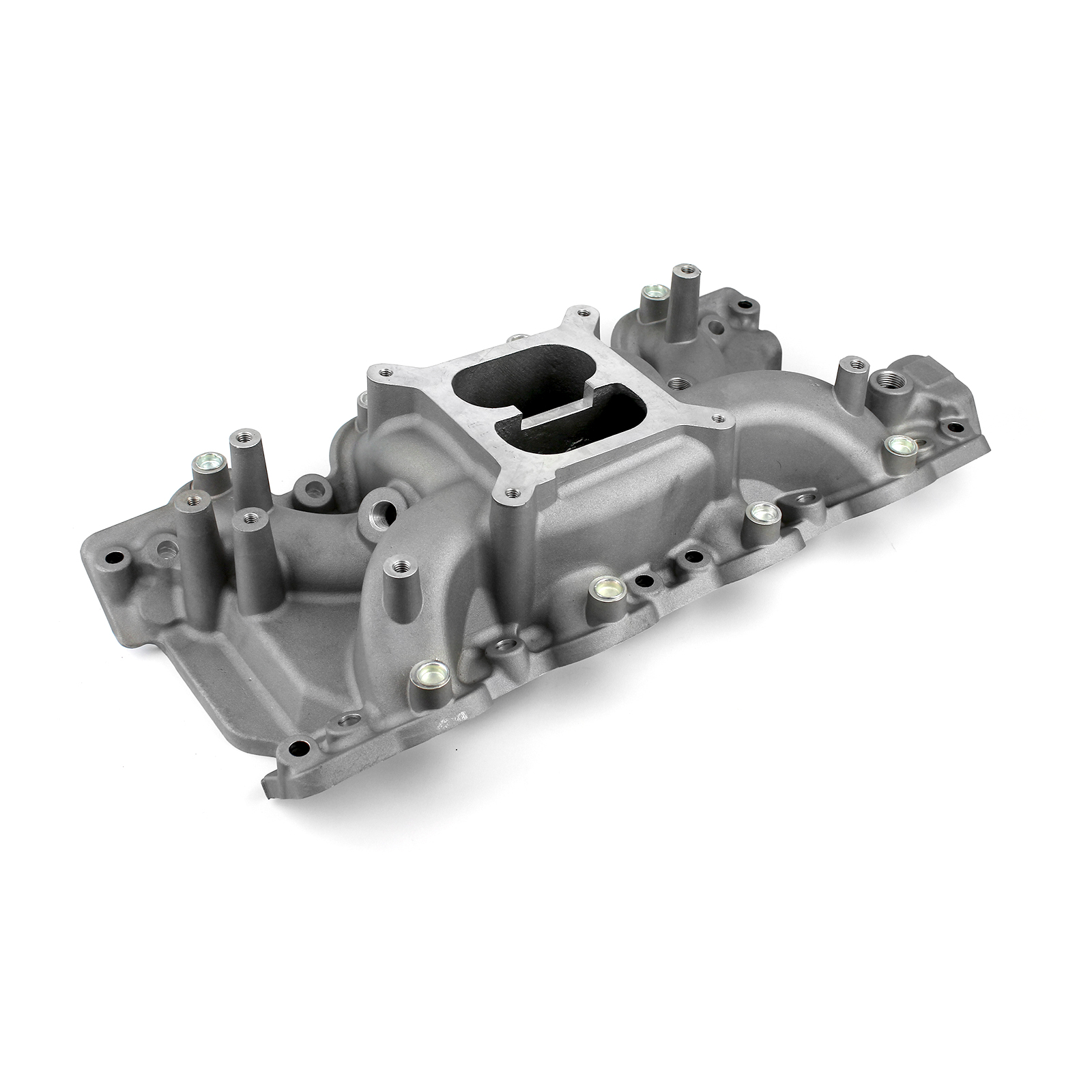 Speedmaster® PCE147.1125 Ford SB 260 289 302 Windsor 4V Heads (302 Boss) MidRise Intake Manifold [Satin]