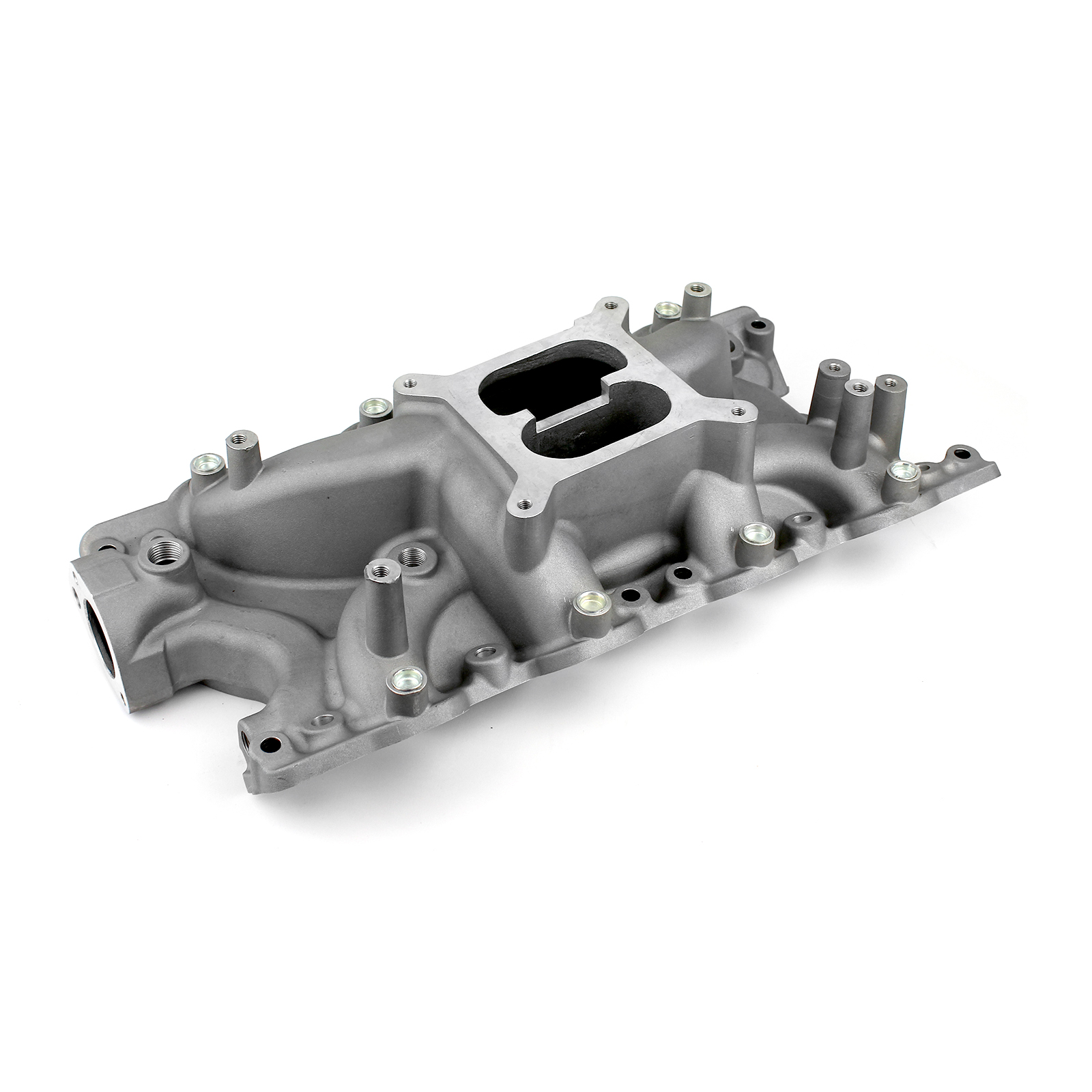 Speedmaster® PCE147.1125 Ford SB 260 289 302 Windsor 4V Heads (302 Boss) MidRise Intake Manifold [Satin]
