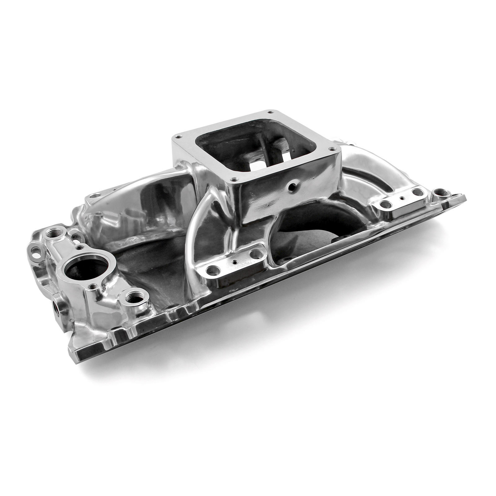 Speedmaster® PCE148.1012 Chevy BBC 454 Rect Port Dominator w/Inj Ports High Rise Intake Manifold Polished