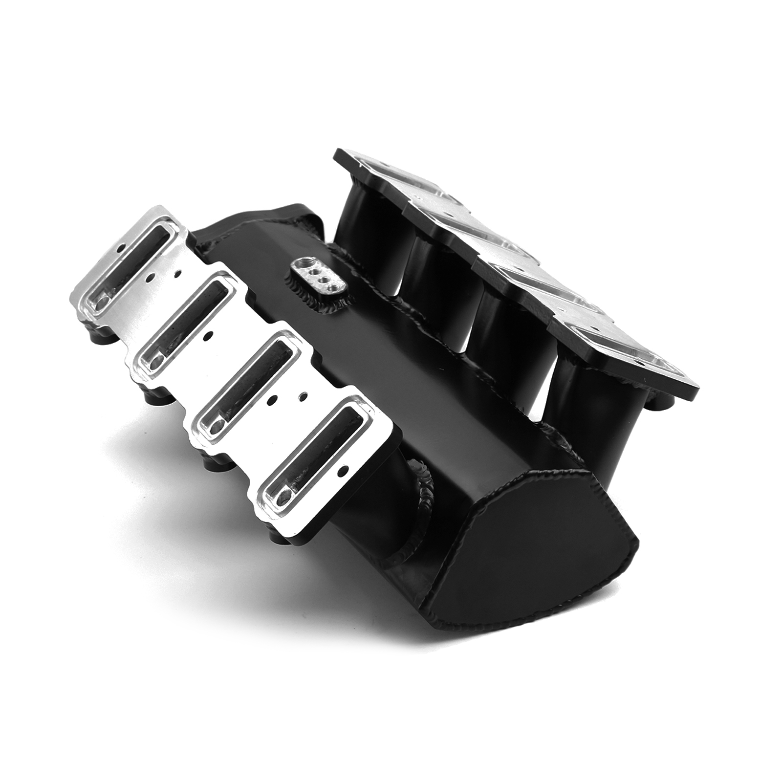 Speedmaster® PCE148.1103 Chevy GM LS1 LS2 LS6 Fabricated 102mm EFI Ram Air Intake Manifold Black