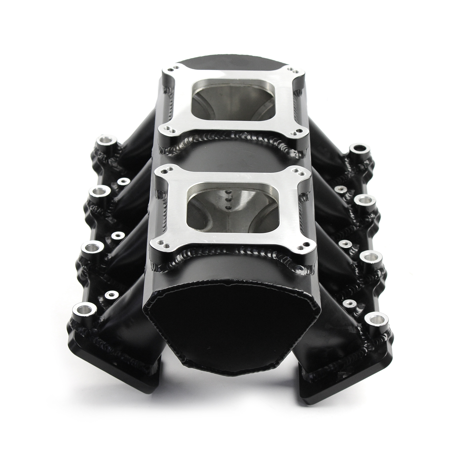 Speedmaster® PCE148.1106 Chevy GM LS7 Fabricated EFI Twin Throttle Body Intake Manifold Black