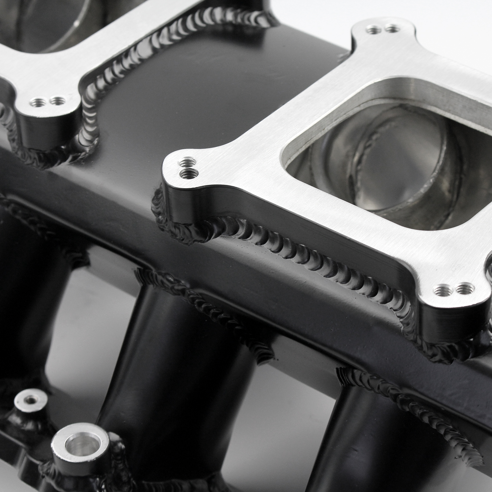 Speedmaster® PCE148.1106 Chevy GM LS7 Fabricated EFI Twin Throttle Body Intake Manifold Black