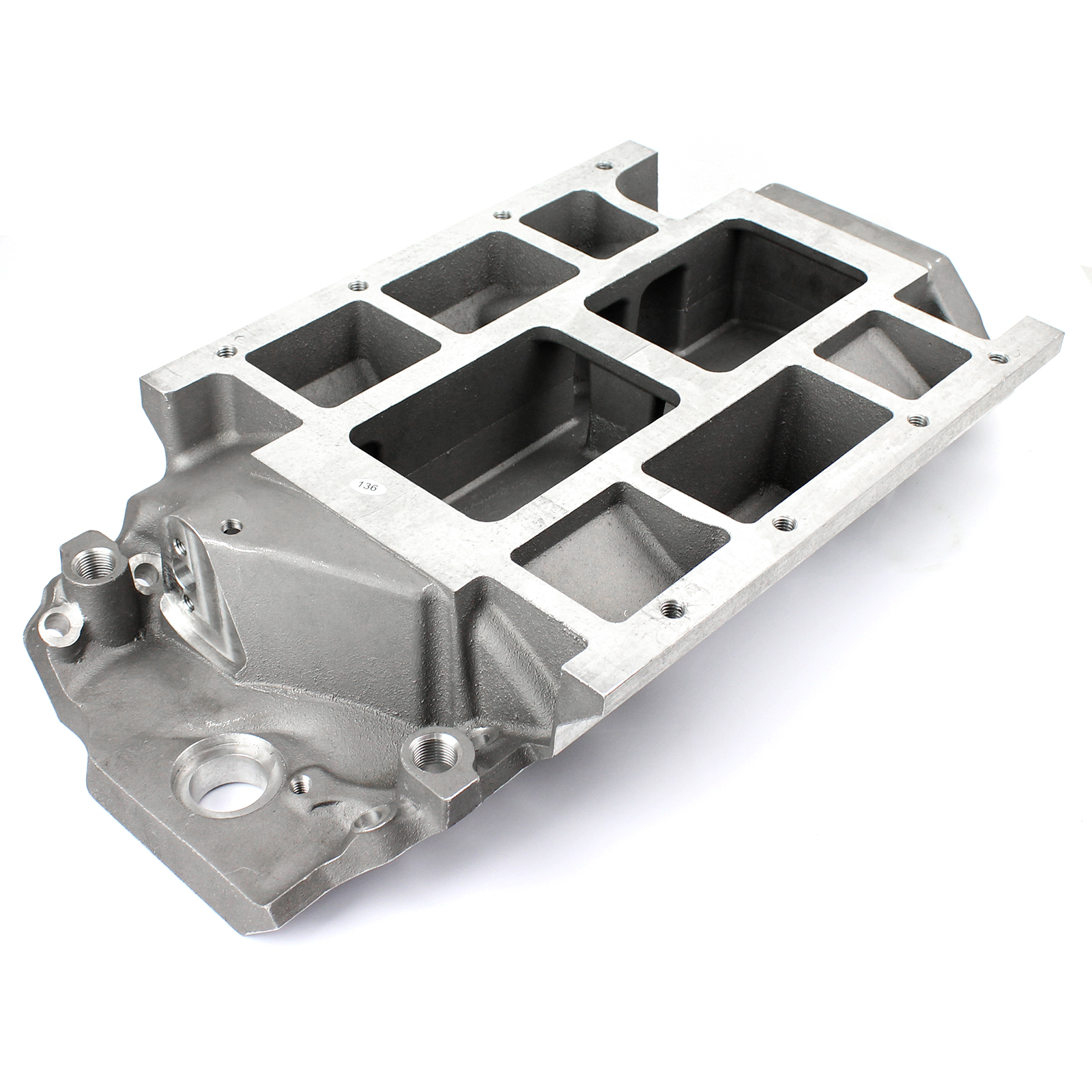 Speedmaster® 1-149-005-01 Chevy BBC 454 6-71 8-71 Supercharger Aluminum Intake Manifold [Satin]