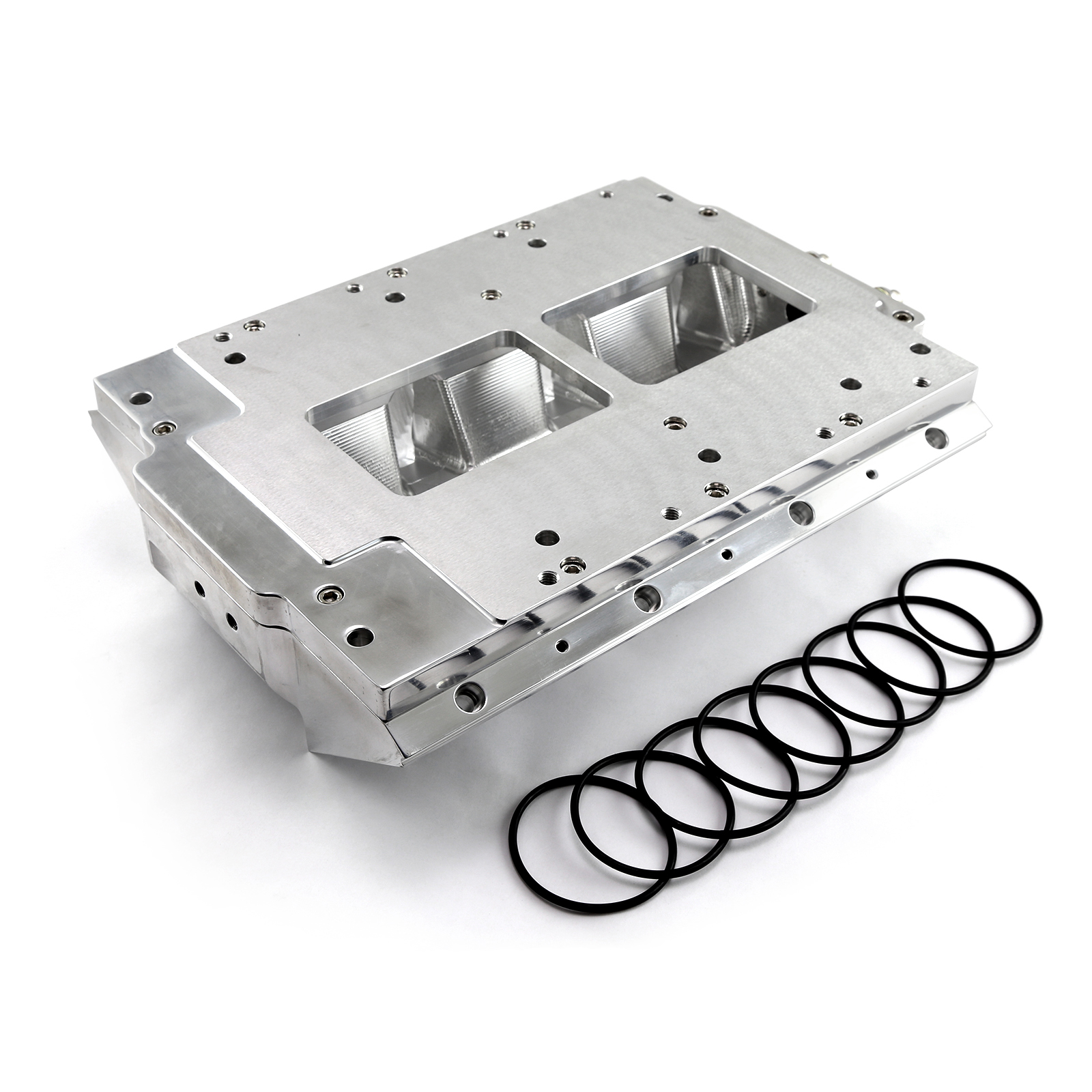 Speedmaster® PCE149.1018 Chevy GM LS1 LS2 LS6 6-71 8-71 Supercharger CNC Billet Aluminum Intake Manifold