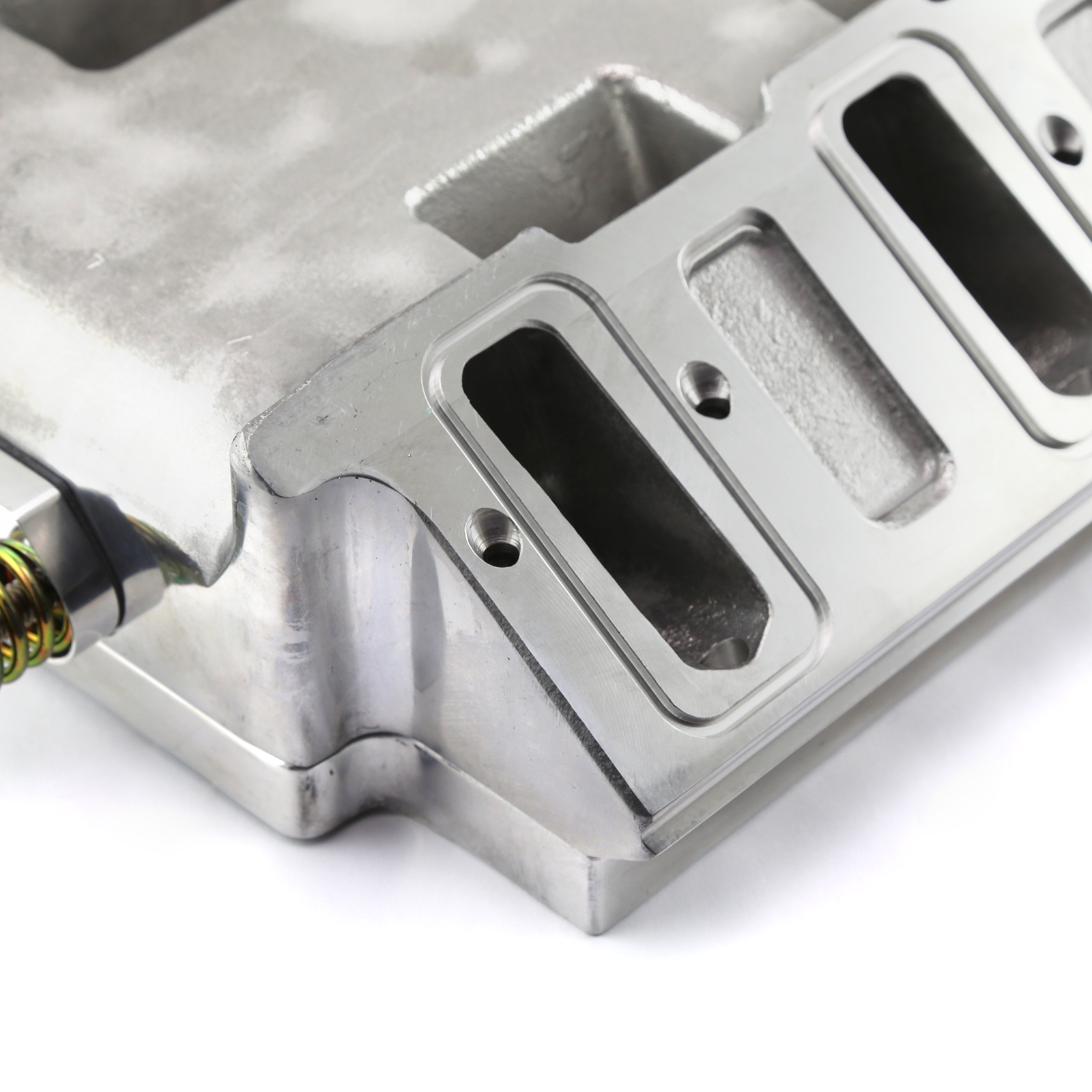 Speedmaster® PCE149.1043 Chevy GM LS1 LS2 LS6 6-71 8-71 Supercharger CNC Machined Aluminum Intake Manifold