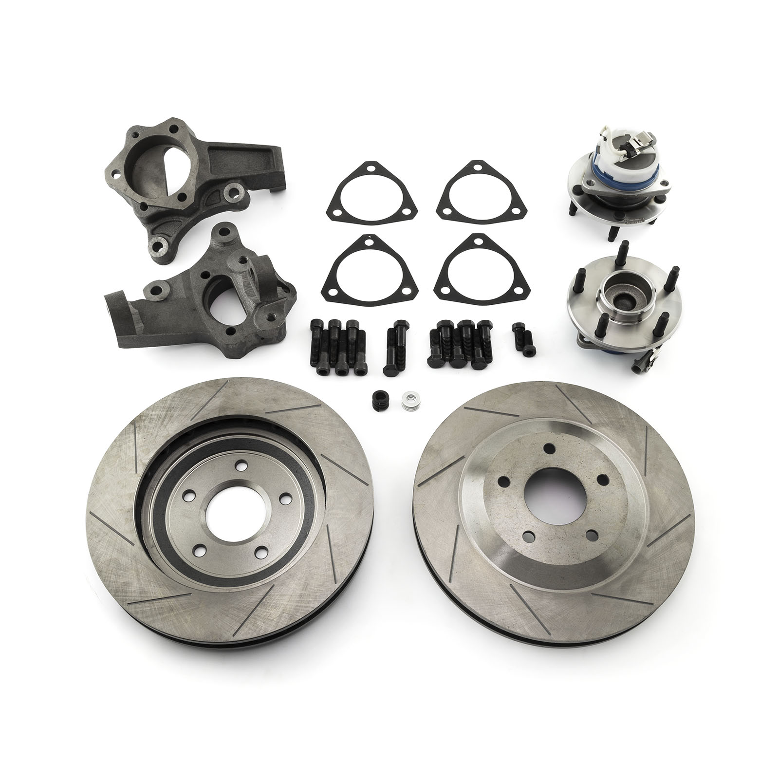 Speedmaster® PCE164.1011 GM C5 Corvette 13" Slotted Front Disc Brake Conversion Kit Calipers Not Included