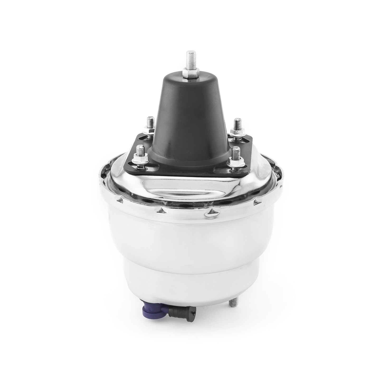 7" Universal Dual Diaphragm Brake Booster Chrome