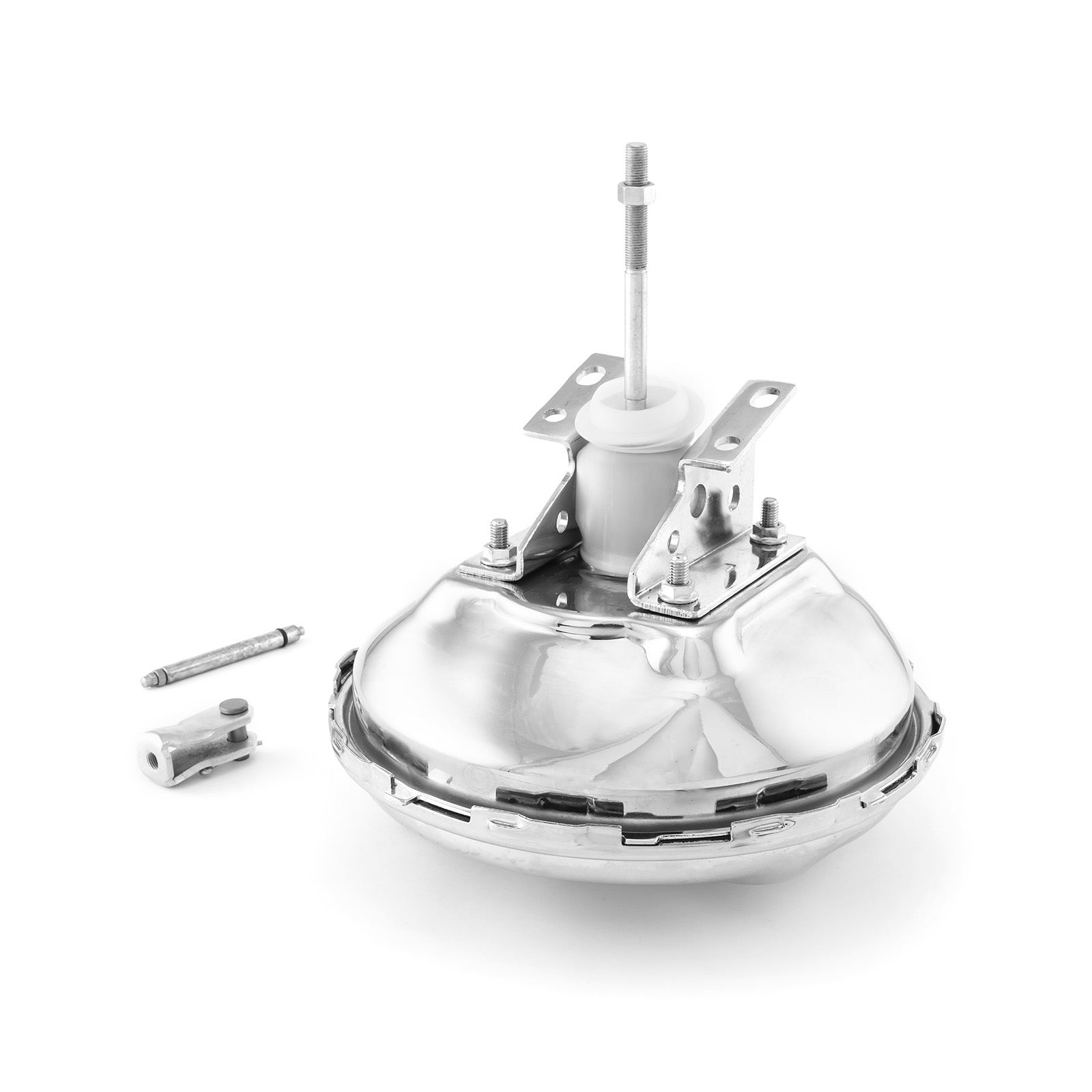 11" Universal Single Diaphragm Brake Booster Chrome