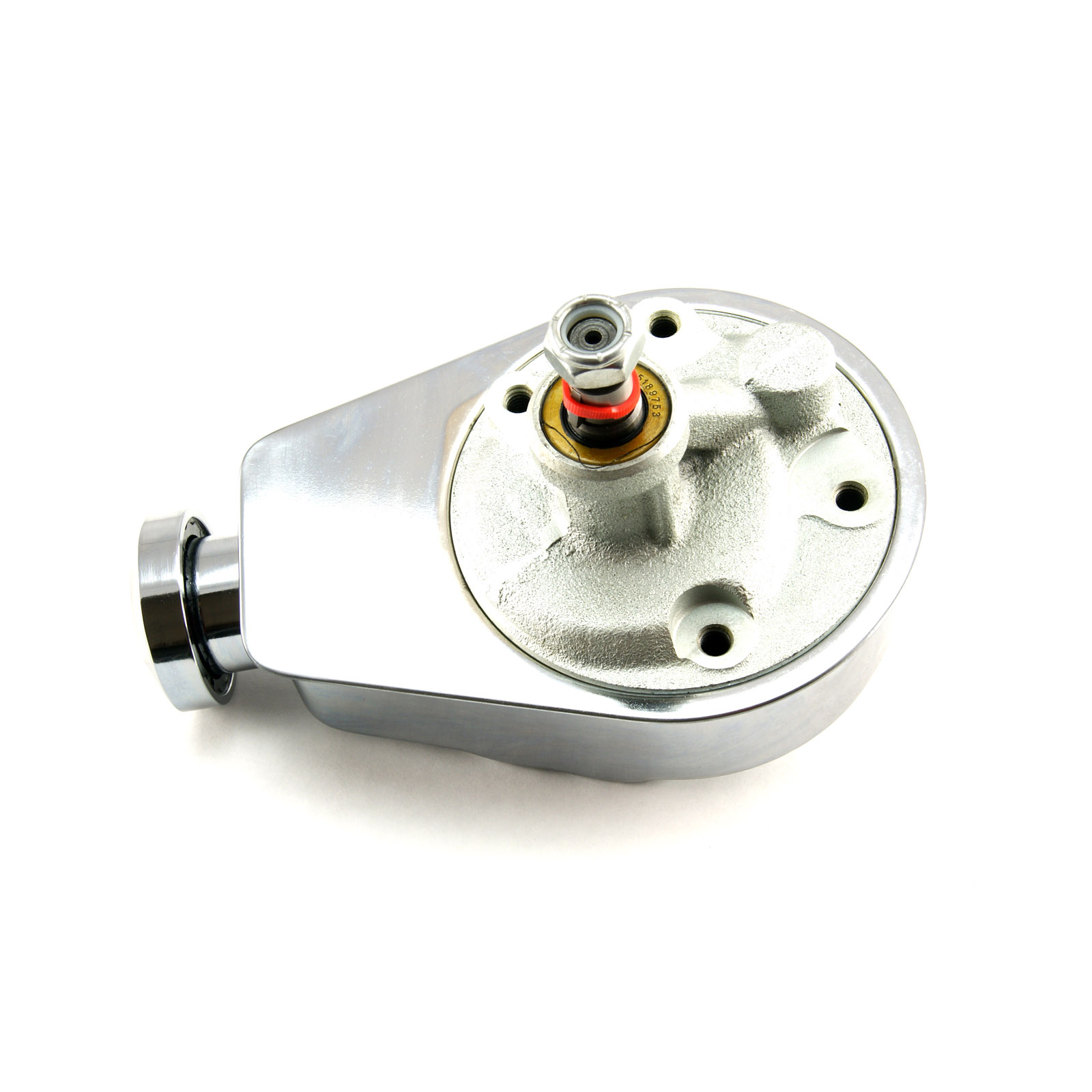 Speedmaster® PCE172.1001 Chevy Gm 1975-79 Saginaw A-Can Power Steering Pump Chrome (Keyway Included)
