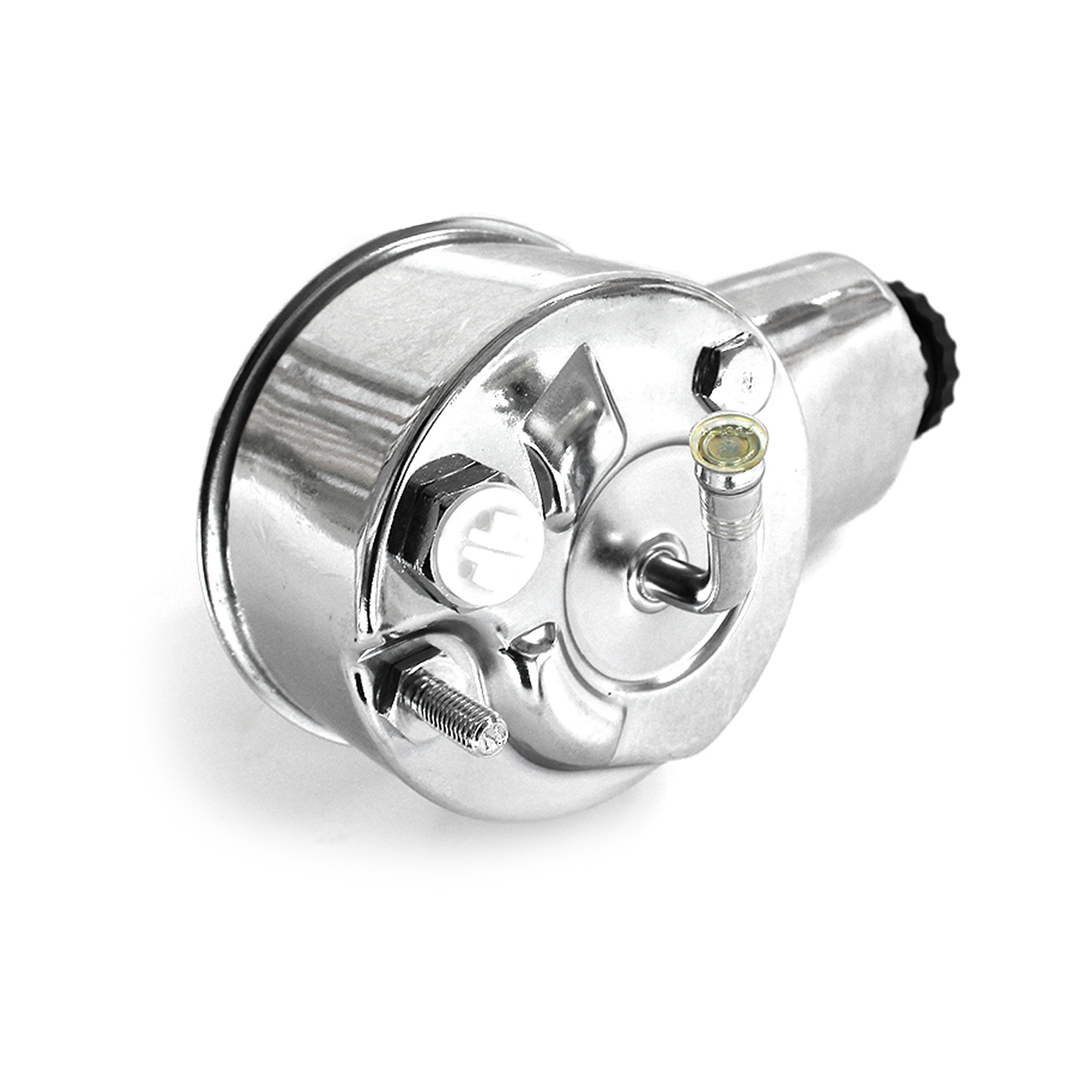 Chevy Gm 1963-74 Saginaw Power Steering Pump Chrome (Keyway Included)