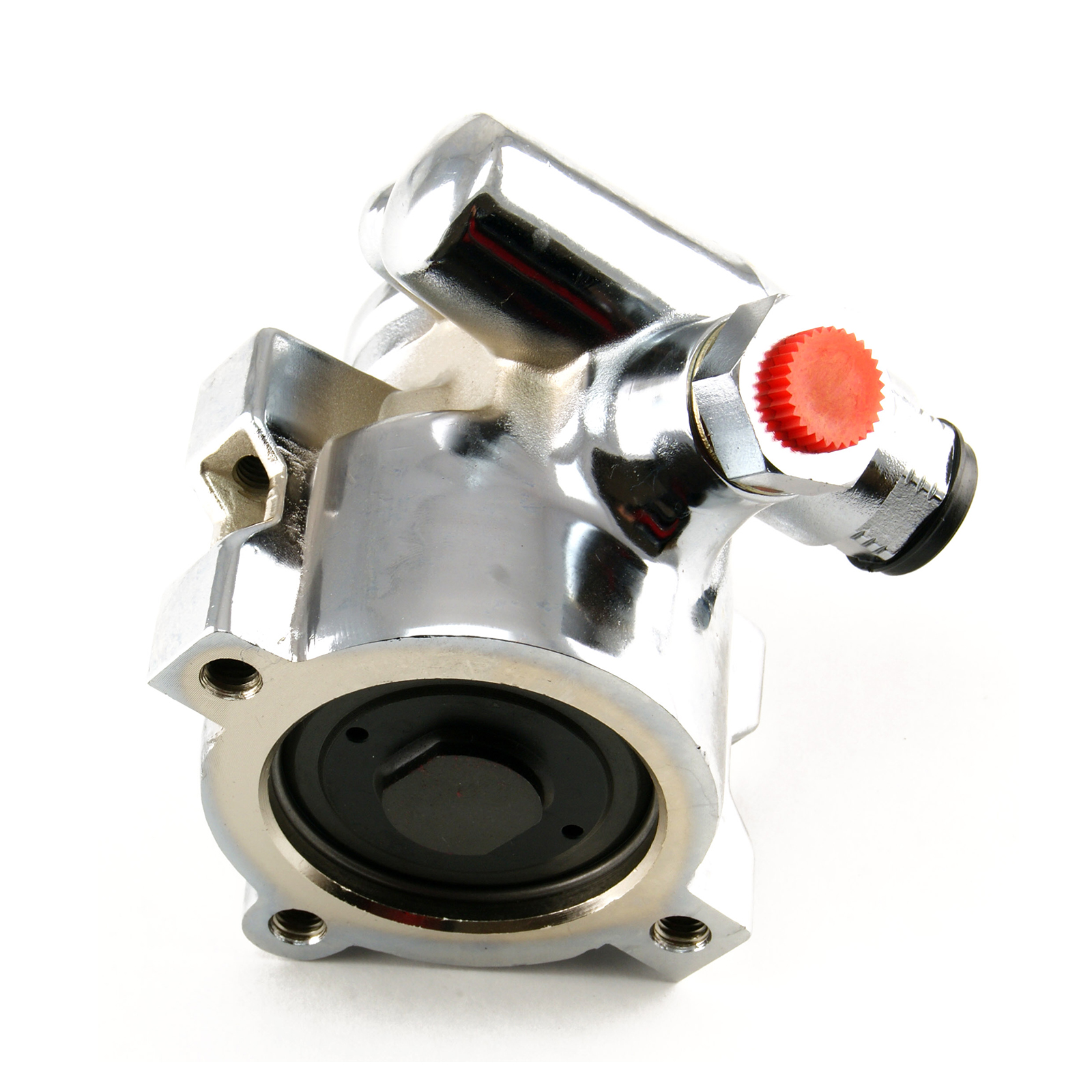 Speedmaster® PCE172.1003.01 Chevy Gm 1980-01 Saginaw Tc Type 2 Remote Reservoir Power Steering Pump Chrome