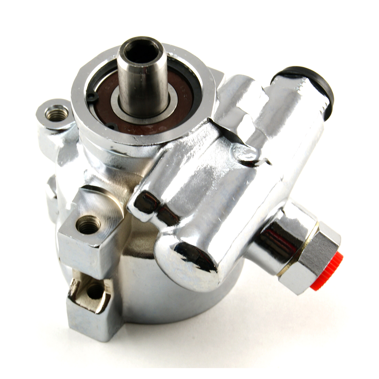 Speedmaster® PCE172.1003.01 Chevy Gm 1980-01 Saginaw Tc Type 2 Remote Reservoir Power Steering Pump Chrome
