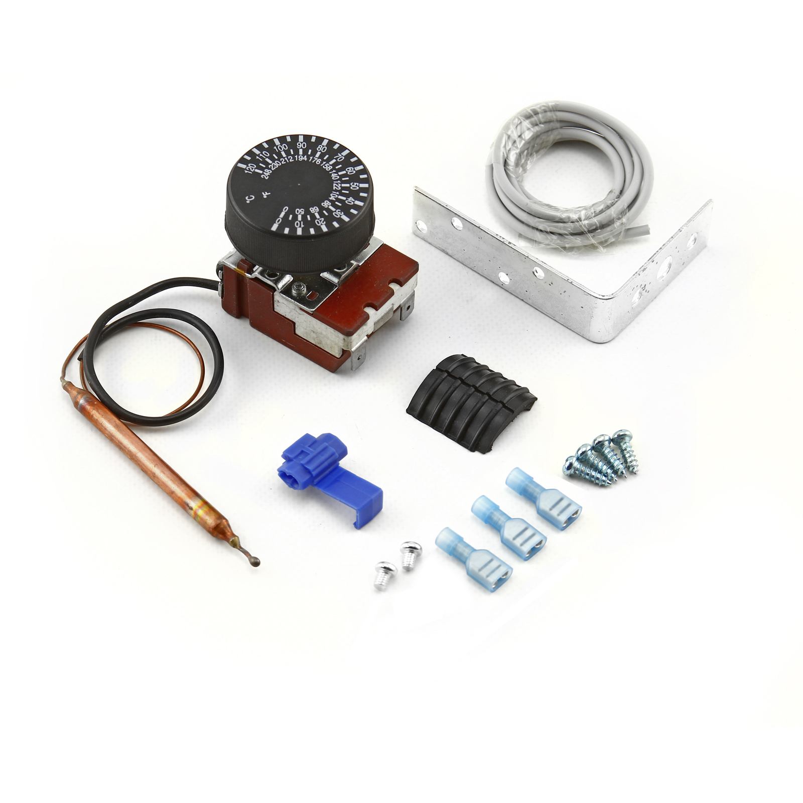 Speedmaster® PCE184.1005 Universal 12V 85-120 Celsius Deg Adjustable Electric Thermo Fan Switch Kit