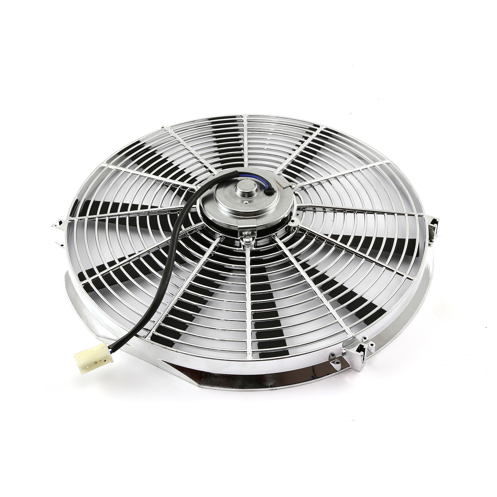 Speedmaster® PCE185.1012 16" Reversable 12V Radiator Electric Thermo Fan Chrome
