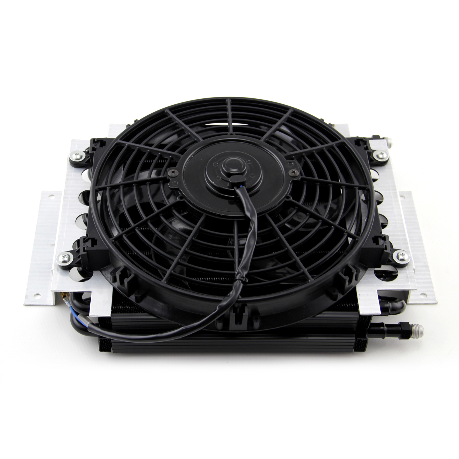 Speedmaster® PCE187.1001 Remote 16 Pass Transmission Oil Cooler & Fan Kit w/Acc