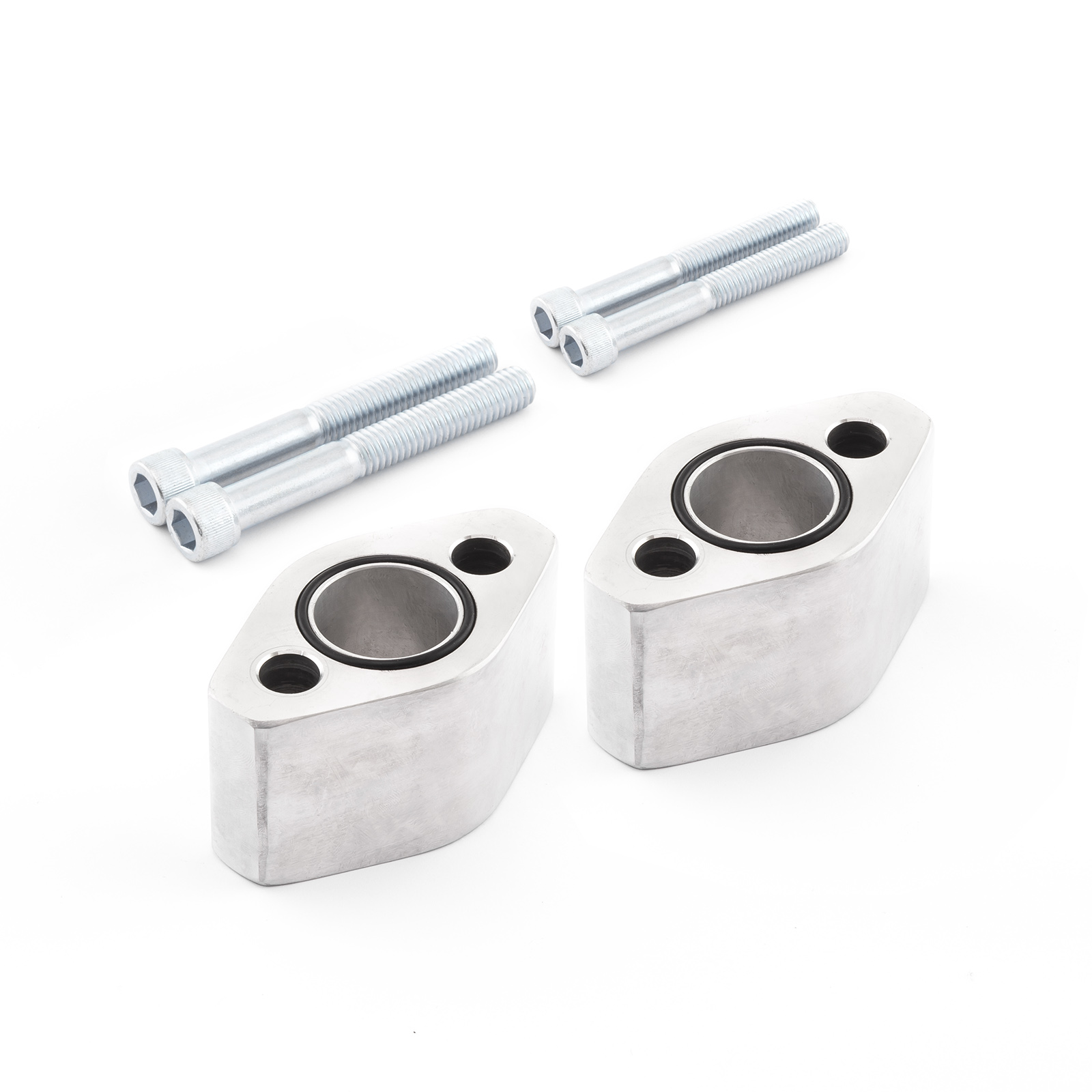 Speedmaster® PCE193.1015 Chevy SBC 350 Water Pump Spacers Kit Aluminum 1.5"