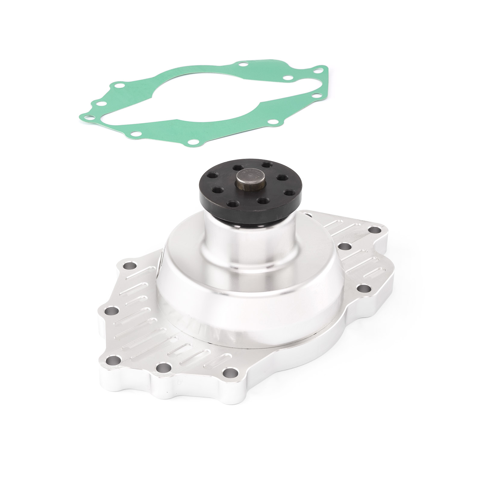 Ford 351C Cleveland Straight Impeller Billet Aluminum Slimline Water Pump