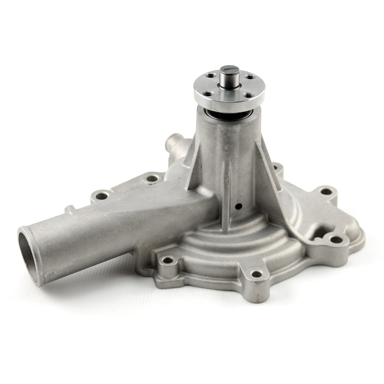 Oldsmobile High Volume Aluminum Short Water Pump Satin