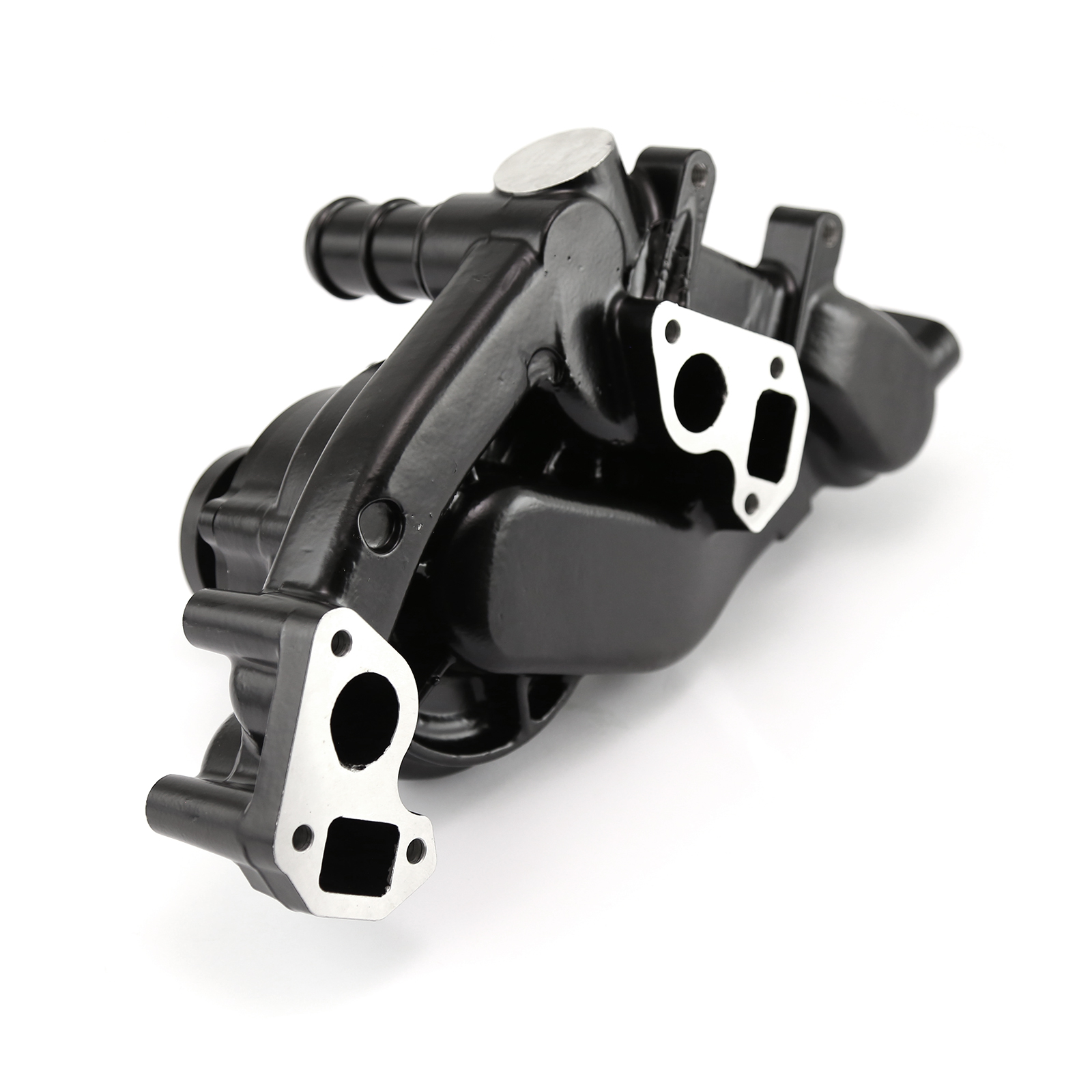 Speedmaster® PCE195.1112.02 Chevy GM LS High Volume Two-piece Billet Aluminum Water Pump [Black]